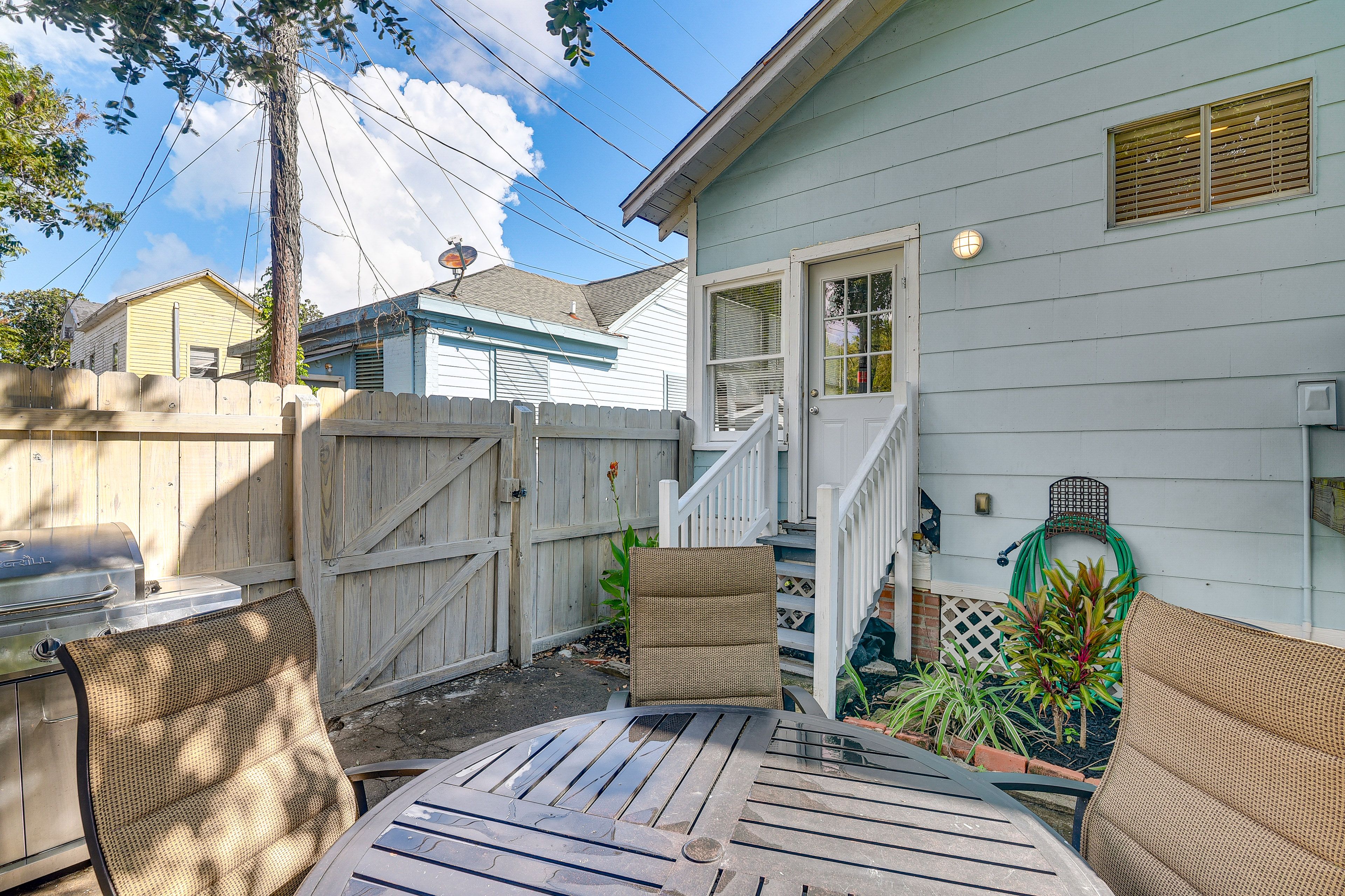 Private Backyard Area