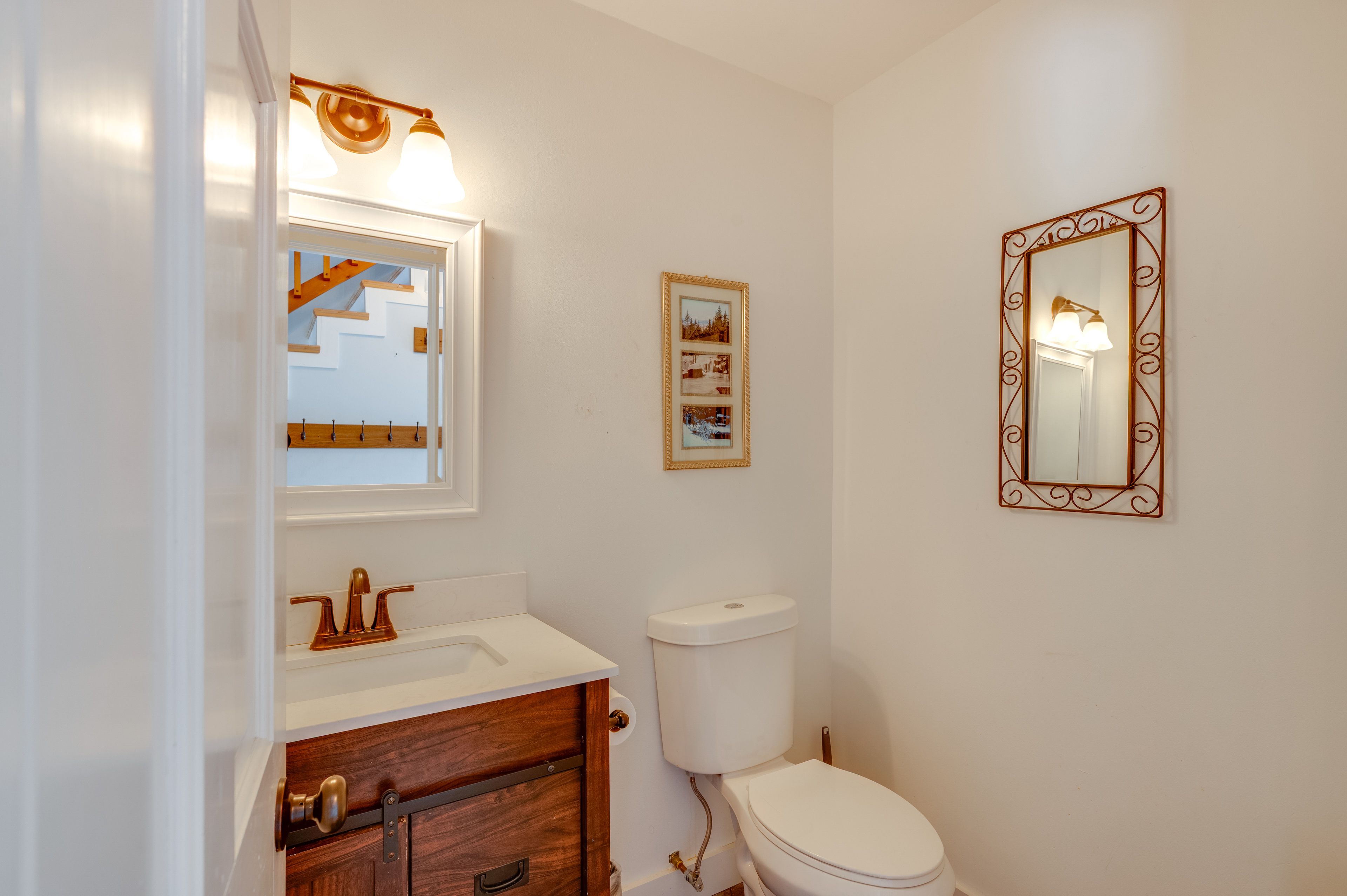 Half Bath | Main Floor
