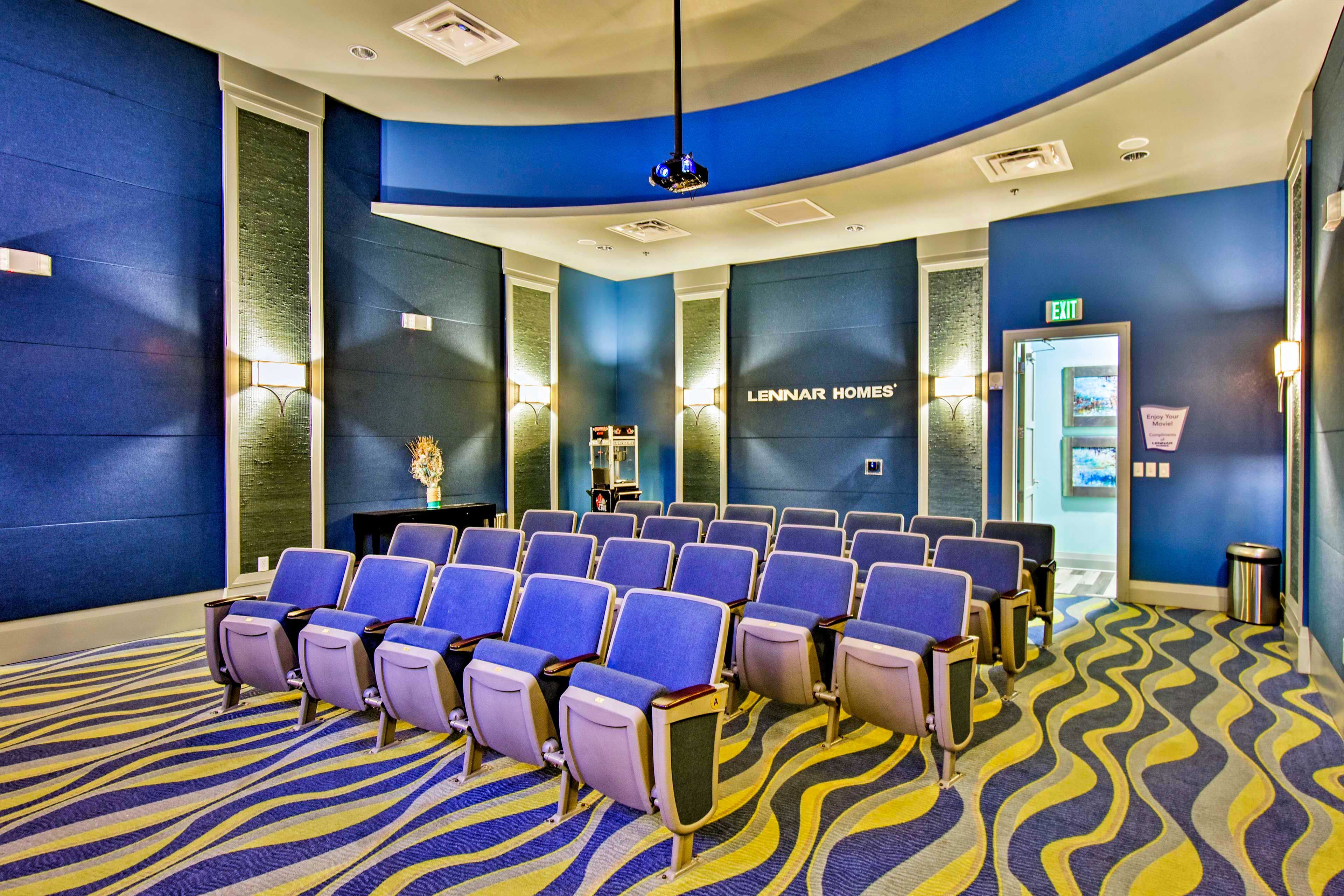 Community Amenities | Movie Room | Game Room