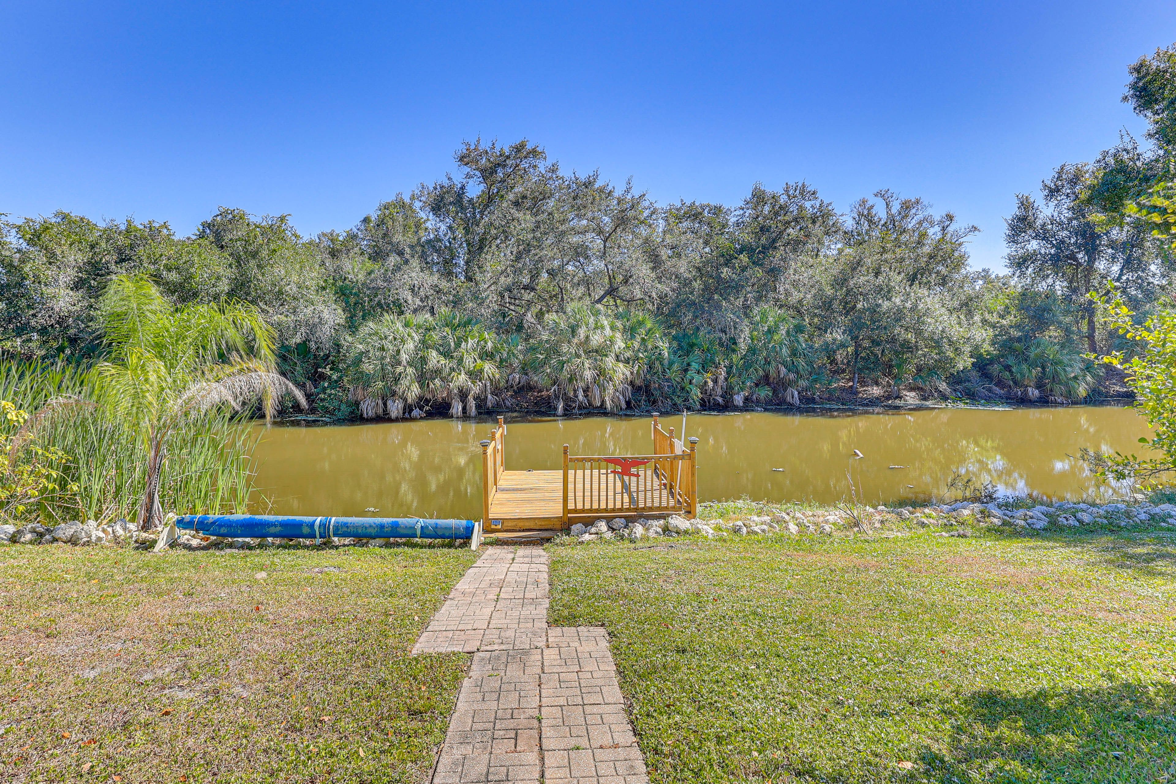 Fishing Dock | Canal Access & Views