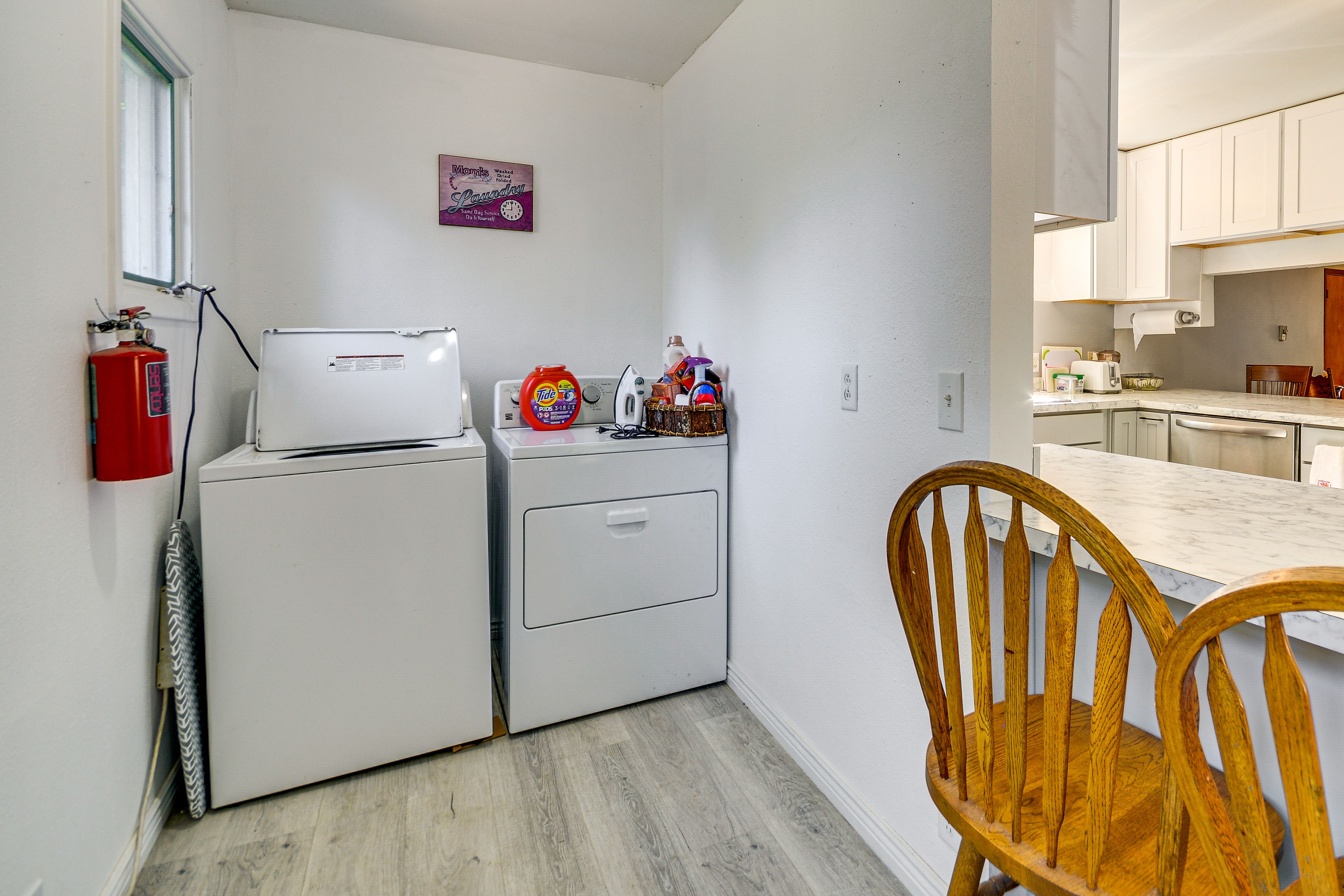 In-Unit Laundry | Detergent | Iron & Board