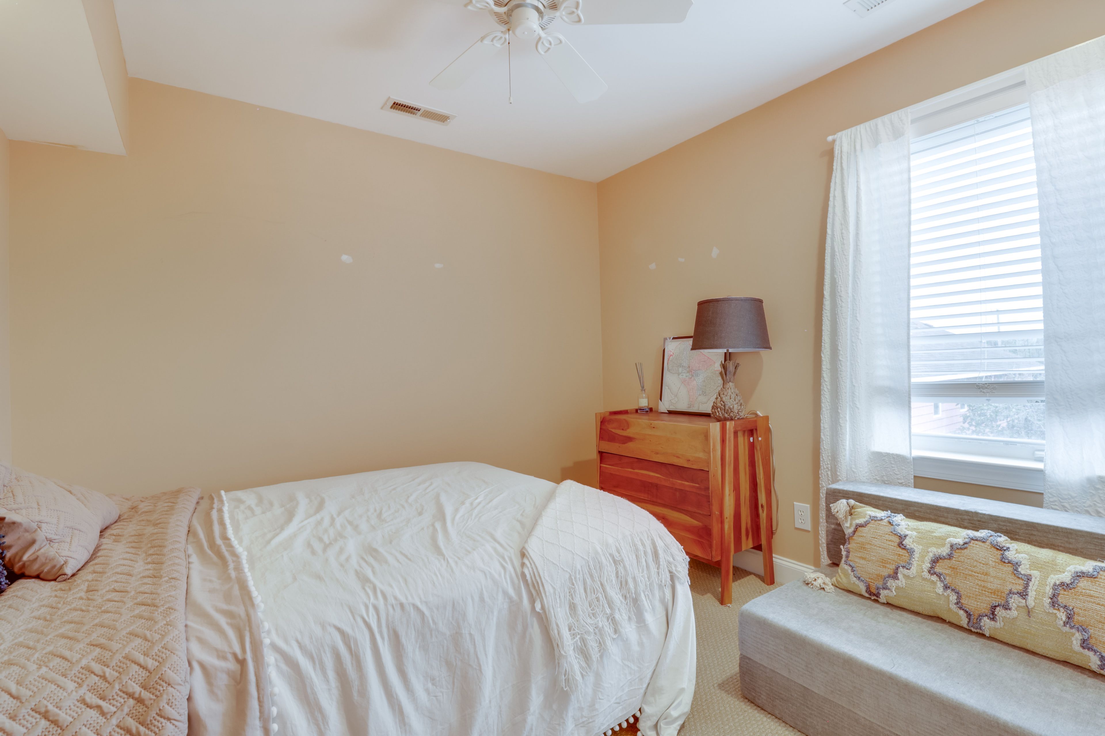 Bedroom 3 | Upper Floor | Full Bed | Modular Floor Sofa