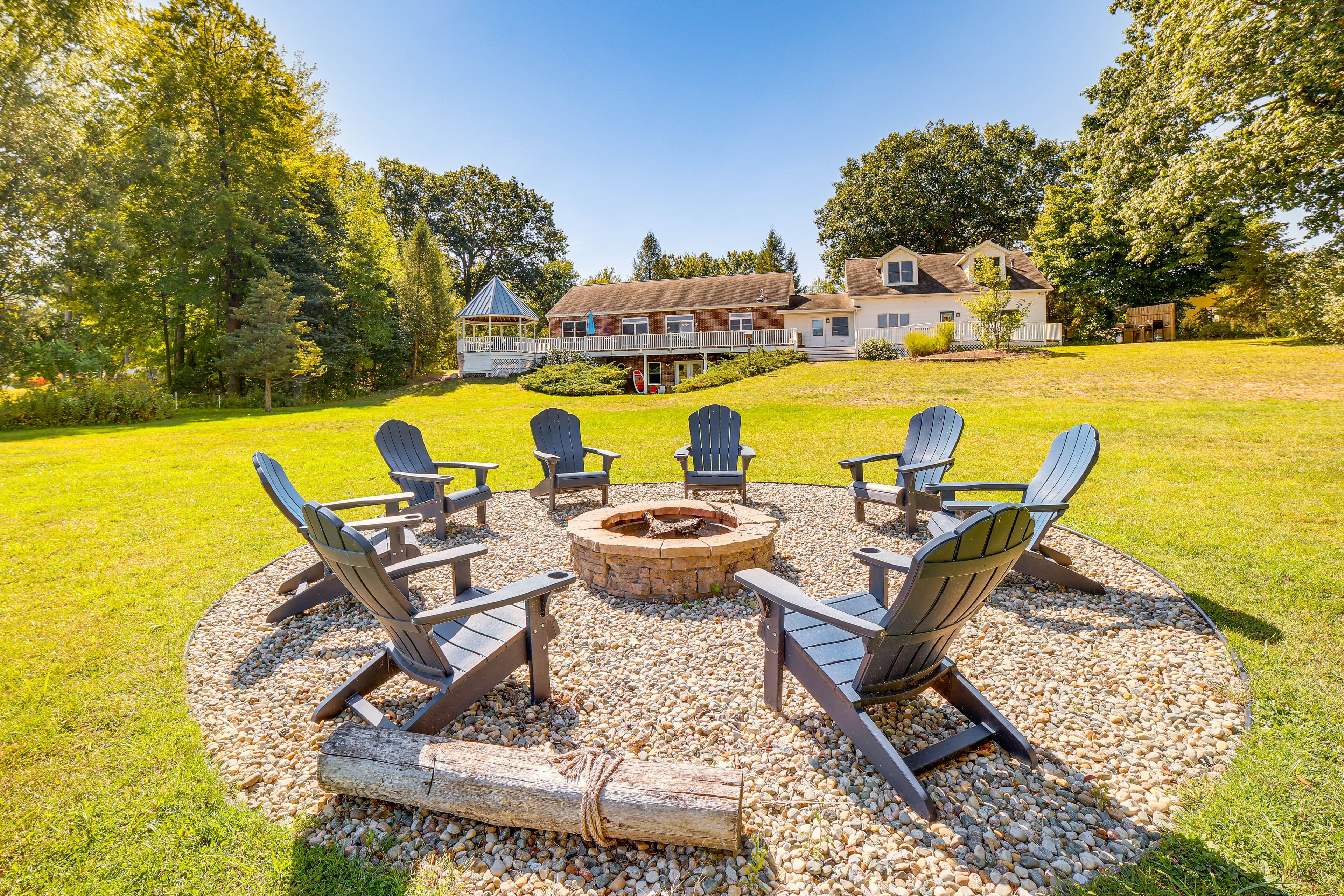 Lakefront Property | Fire Pit Area