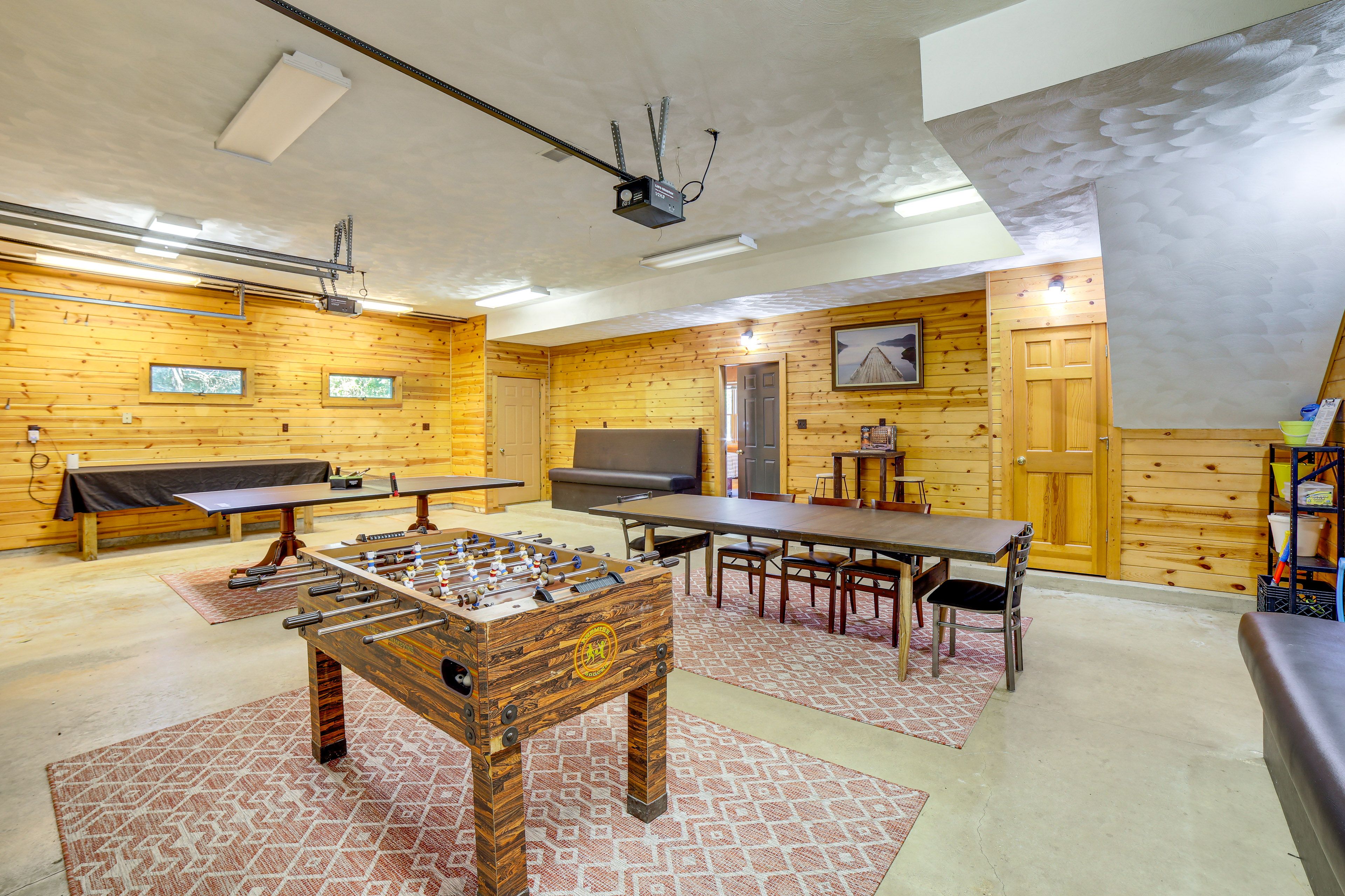 Garage Game Room | Main Level