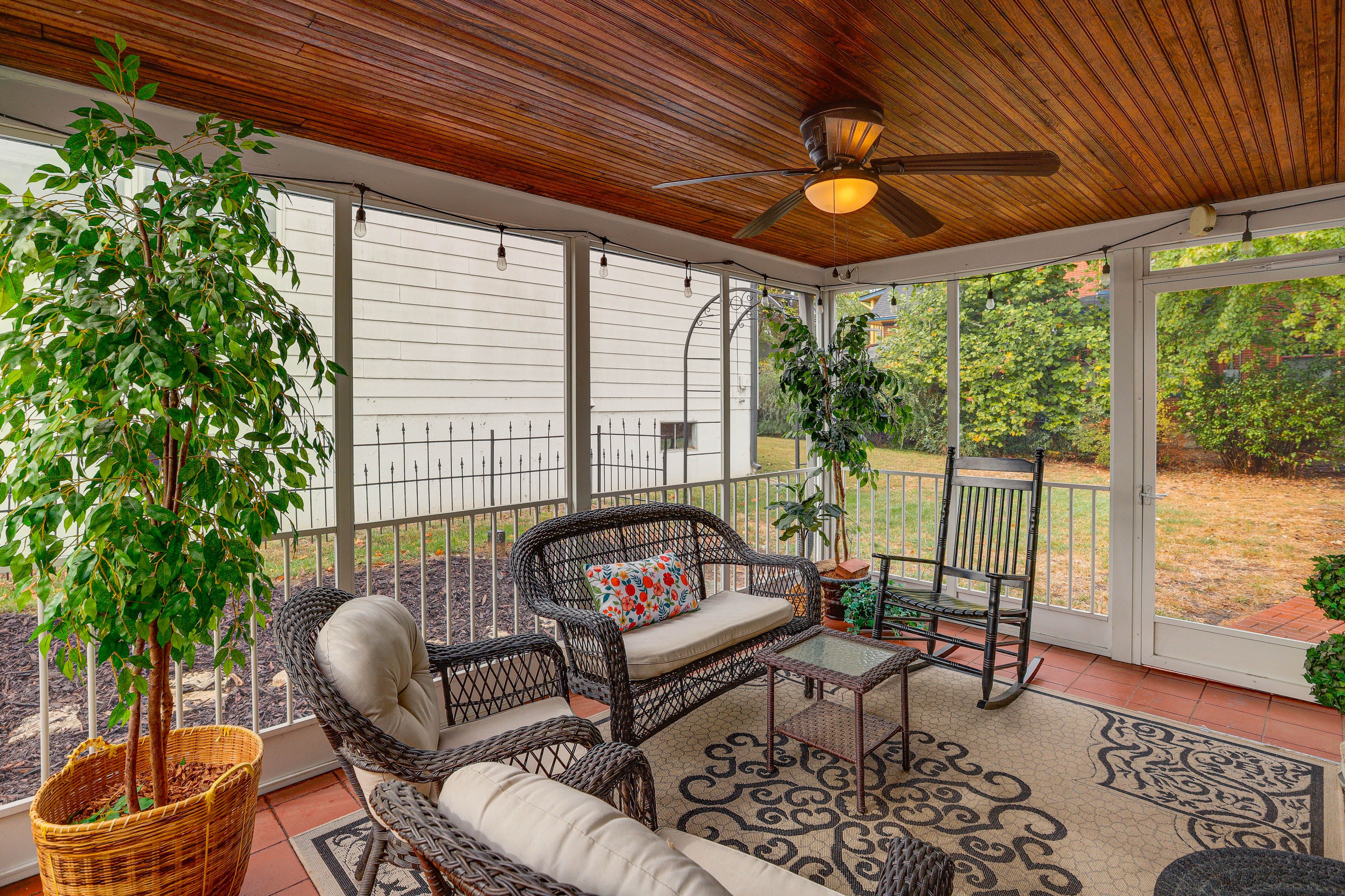 Screened Porch | Access From Living Room