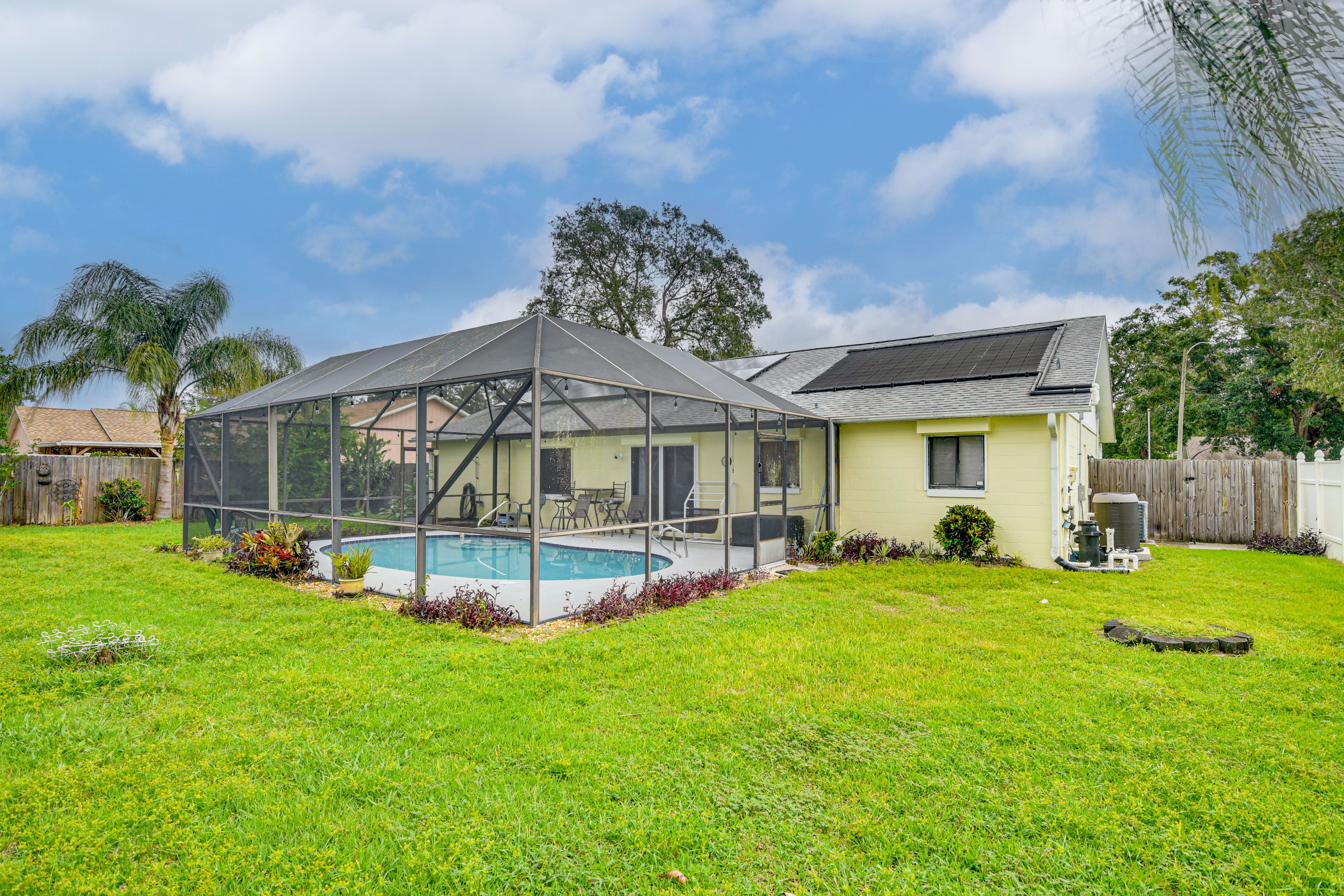 Private Backyard Area