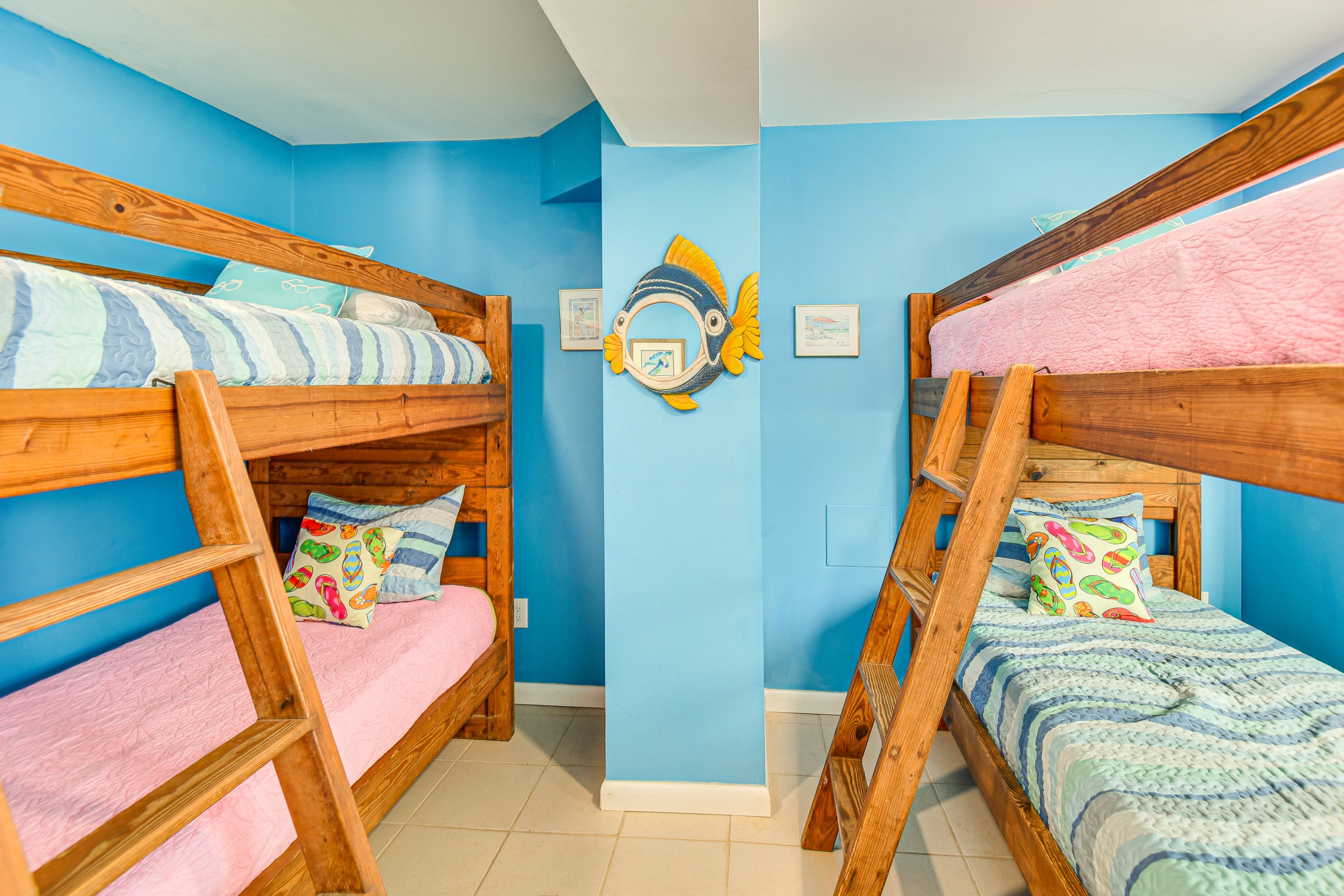 Bedroom 11 | 2 Twin Bunk Beds | Basement Level