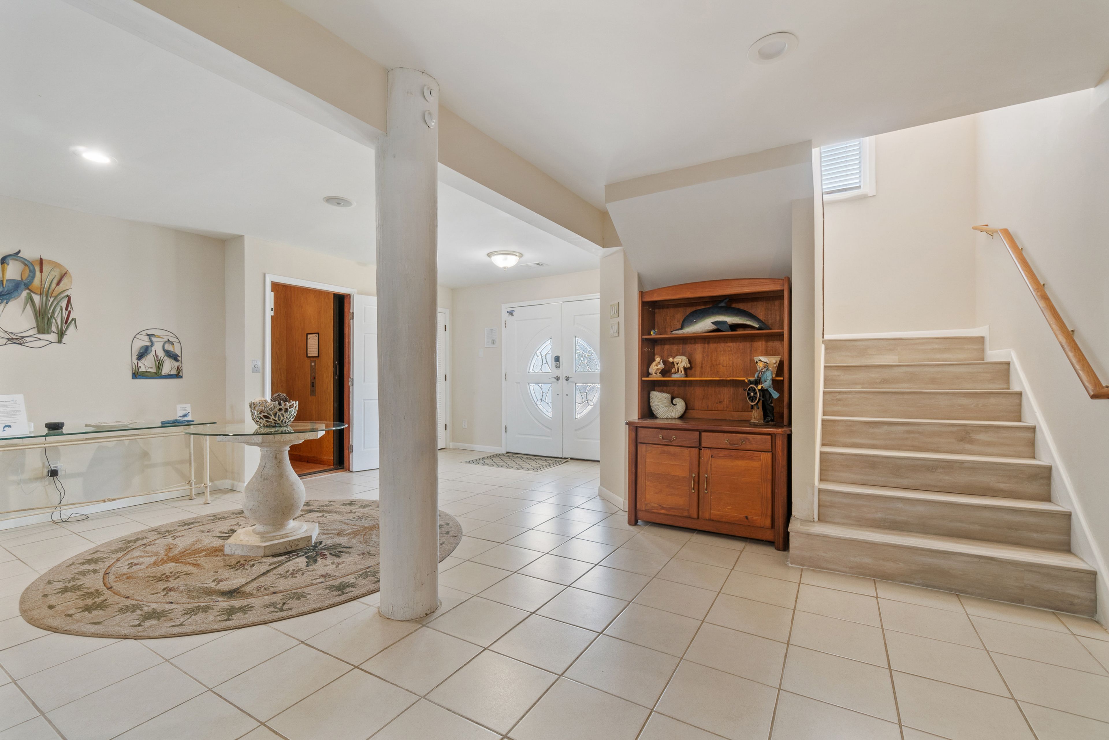 Entryway | Basement Level | Elevator