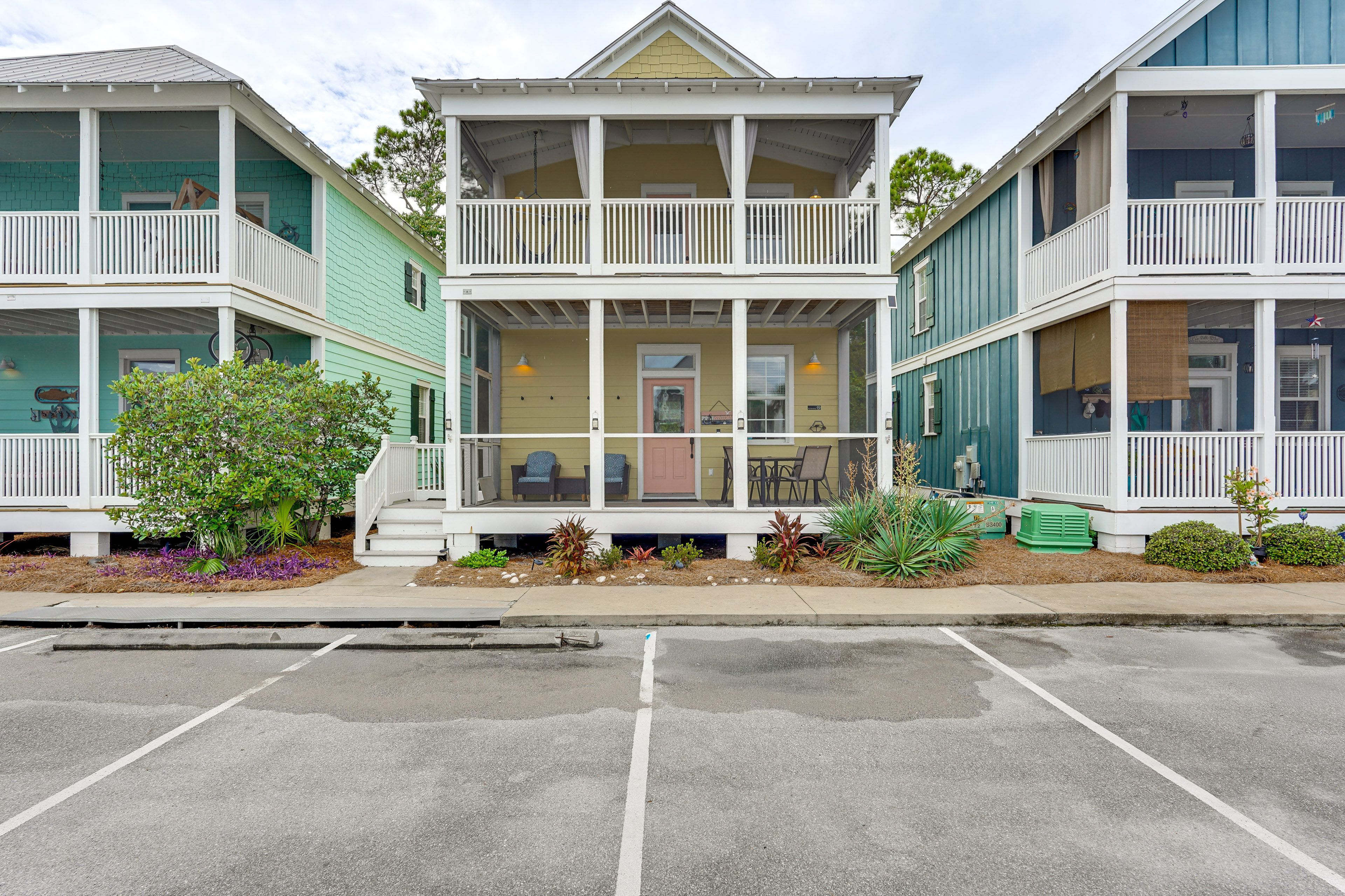 Exterior | Parking | Designated Spots (2 Vehicles) | Community Lot