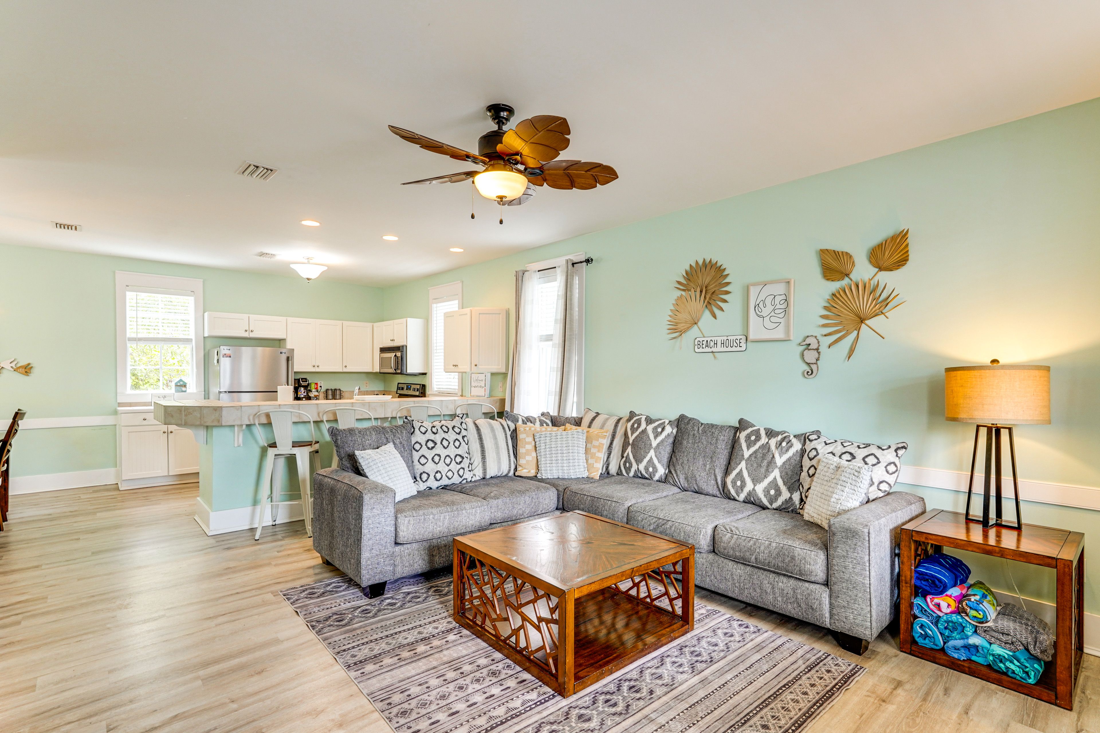 Living Room | 1st Floor | Central A/C & Heat | Free WiFi