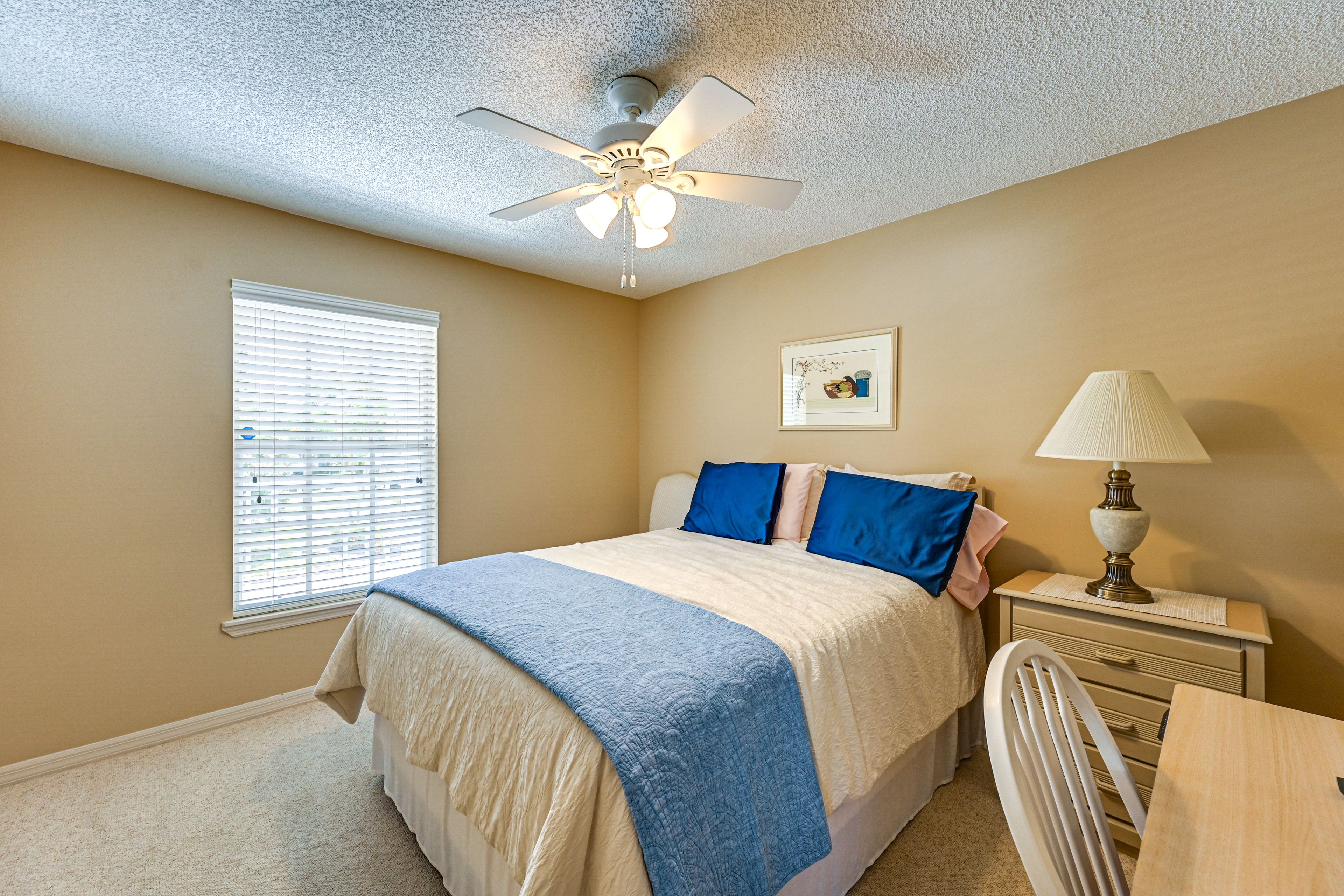 Bedroom 2 | Queen Bed | Dedicated Workspace