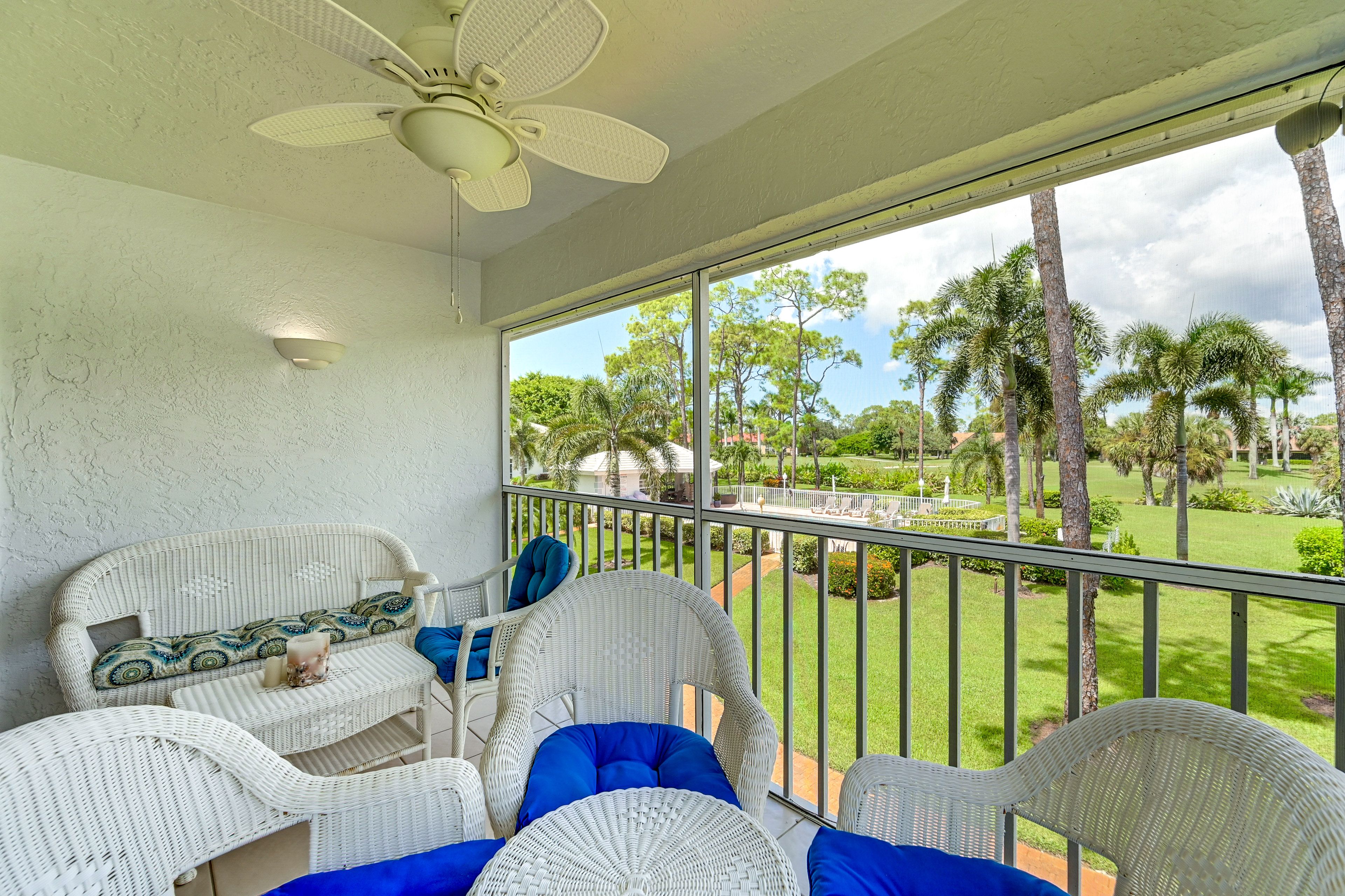 Naples Vacation Rental | 2BR | 2BA | 1,275 Sq Ft | 14 Steps to Enter
