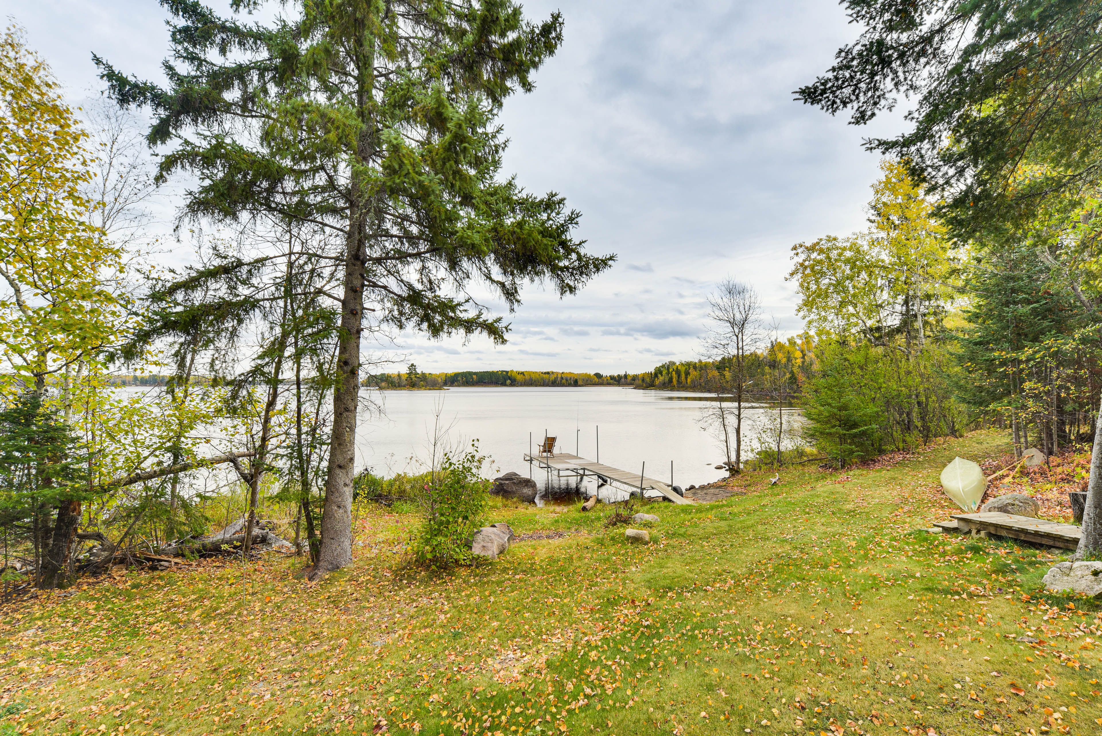 Lakefront Yard | Private Dock