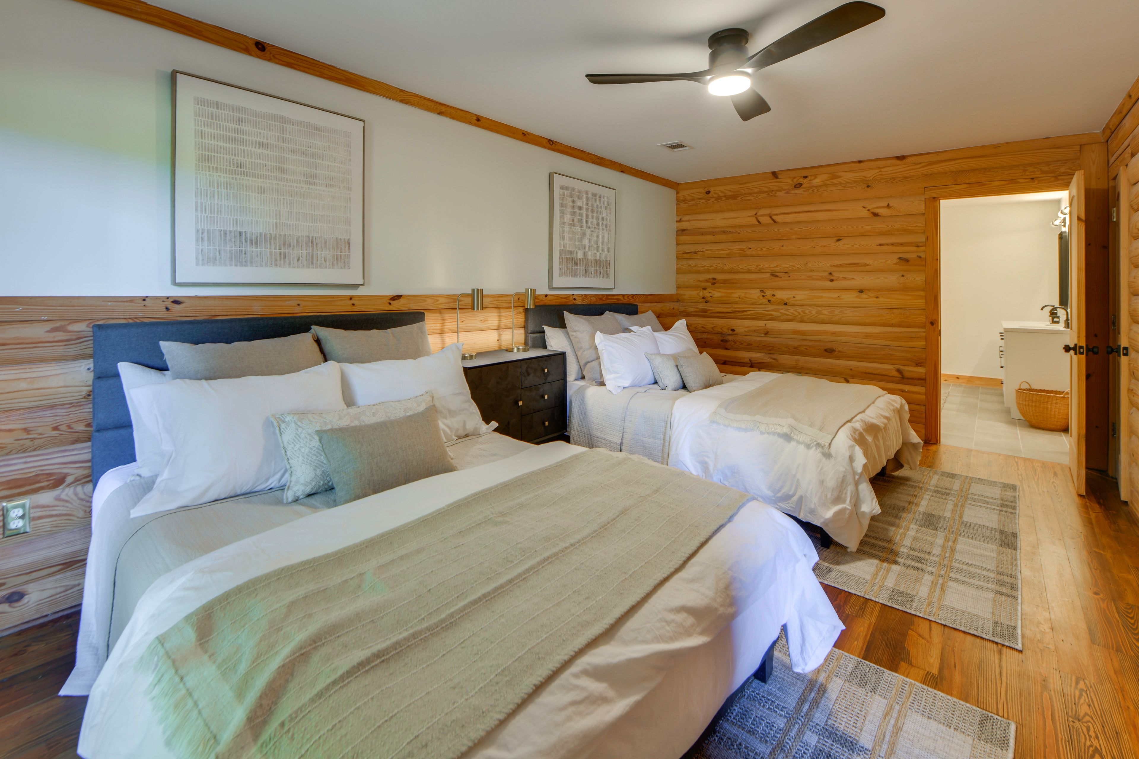 Bedroom 4 | Lower Level | 2 Queen Beds