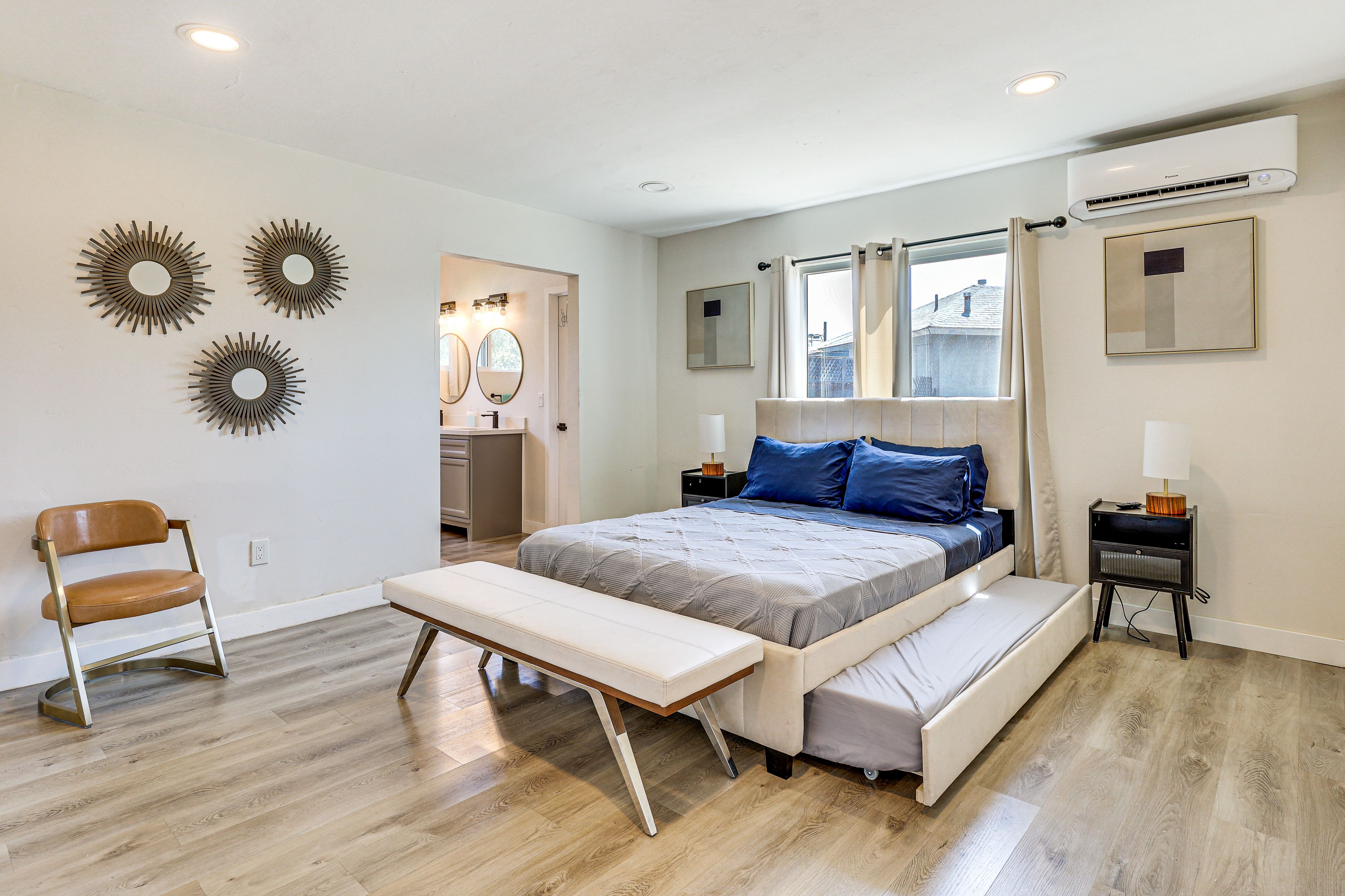 Bedroom 1 | Queen Bed w/ Twin Trundle | Smart TV