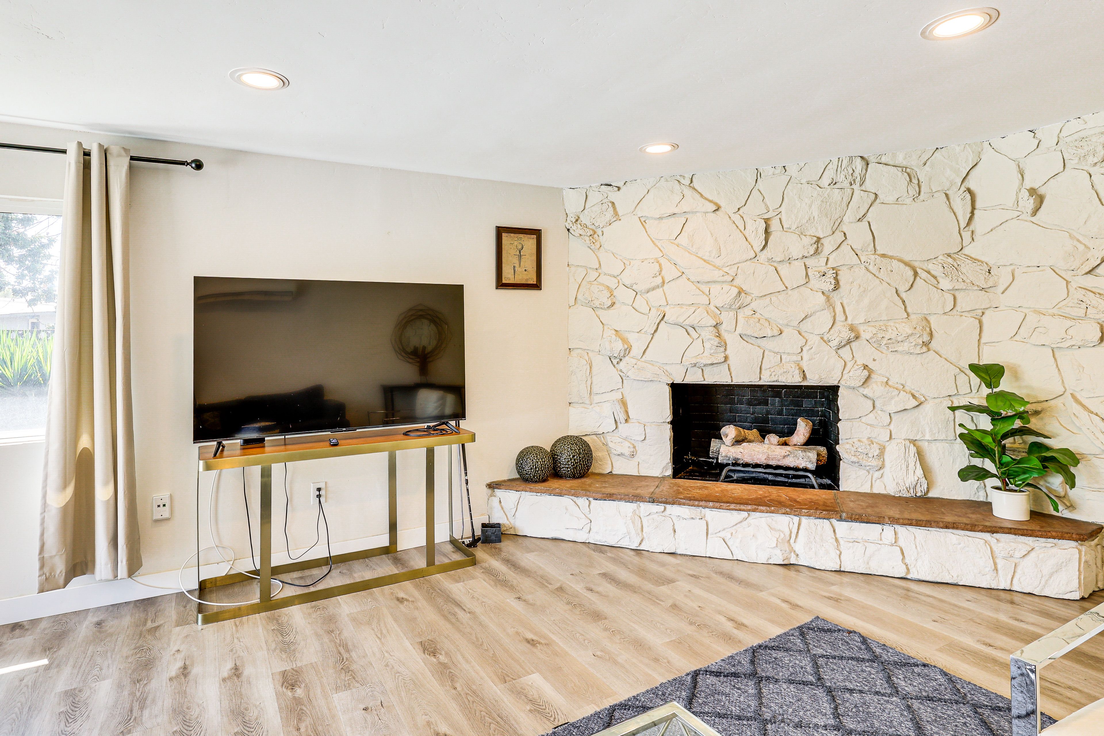 Living Room | Smart TV | Foosball Table