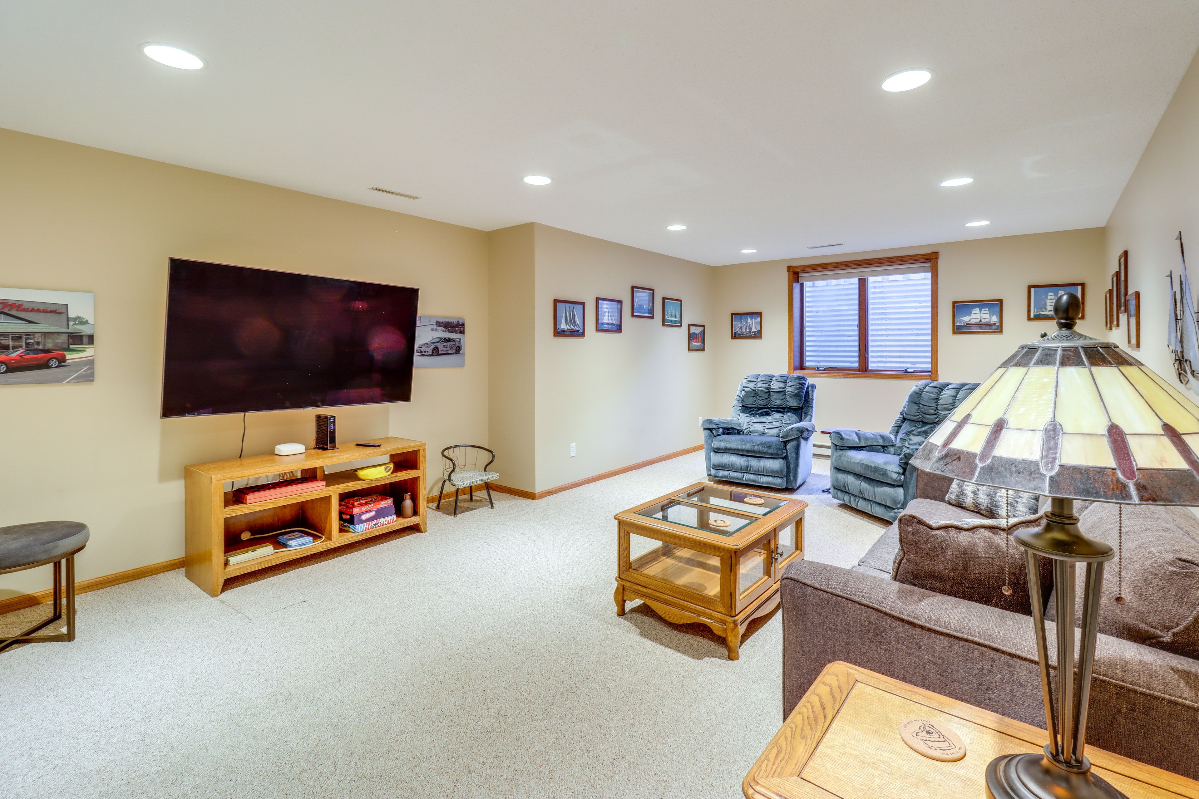 Additional Living Area | Basement | Queen Sleeper Sofa