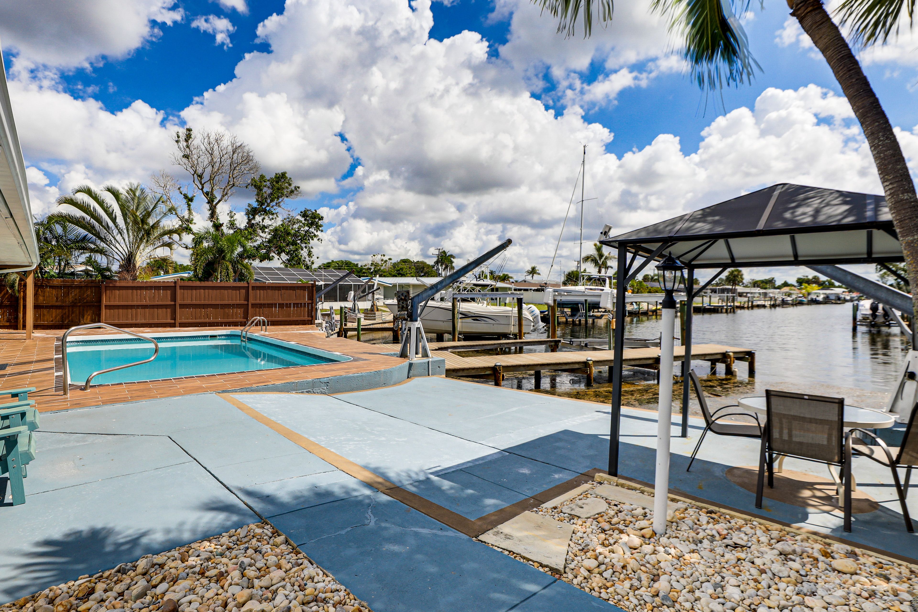 House Exterior | Private Dock | Canal Views & Access