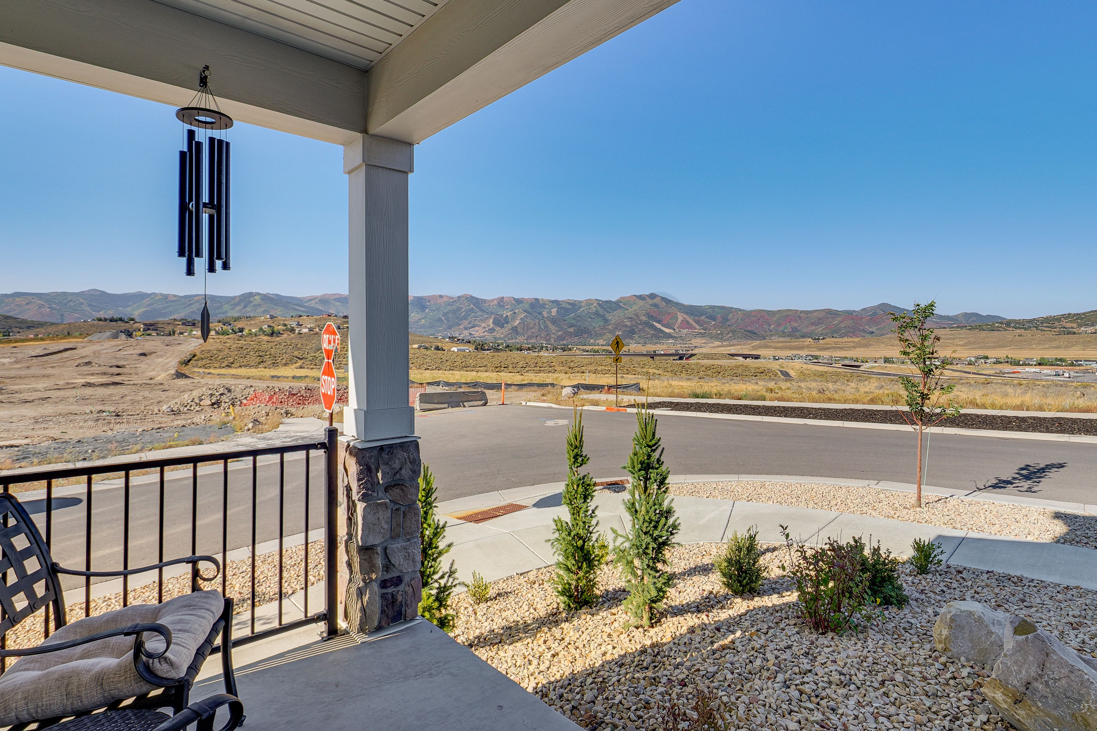 Front Patio | Mountain Views