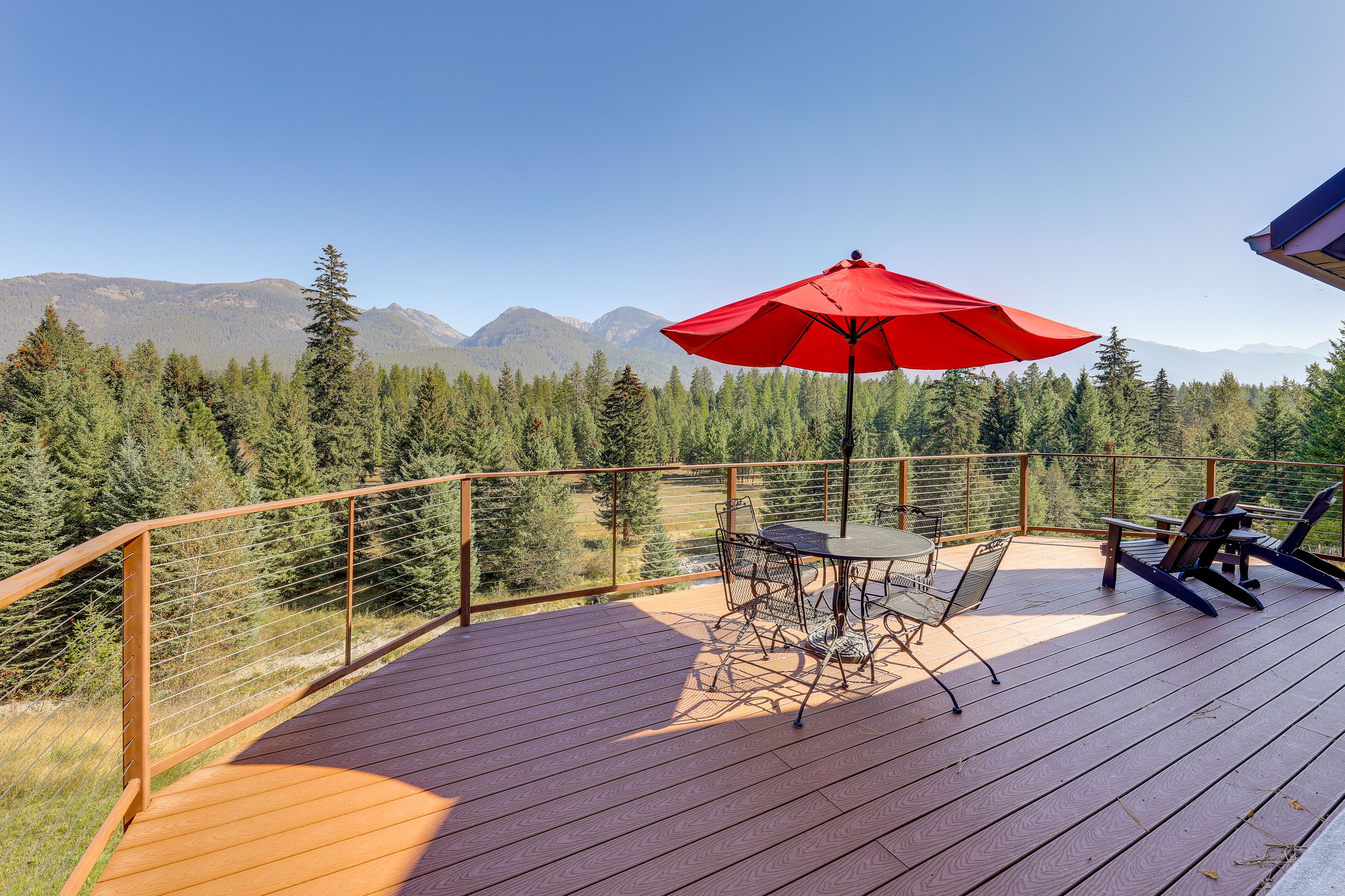 Deck | Panoramic Mountain Views | Hot Tub | Fire Pit | Gas Grill