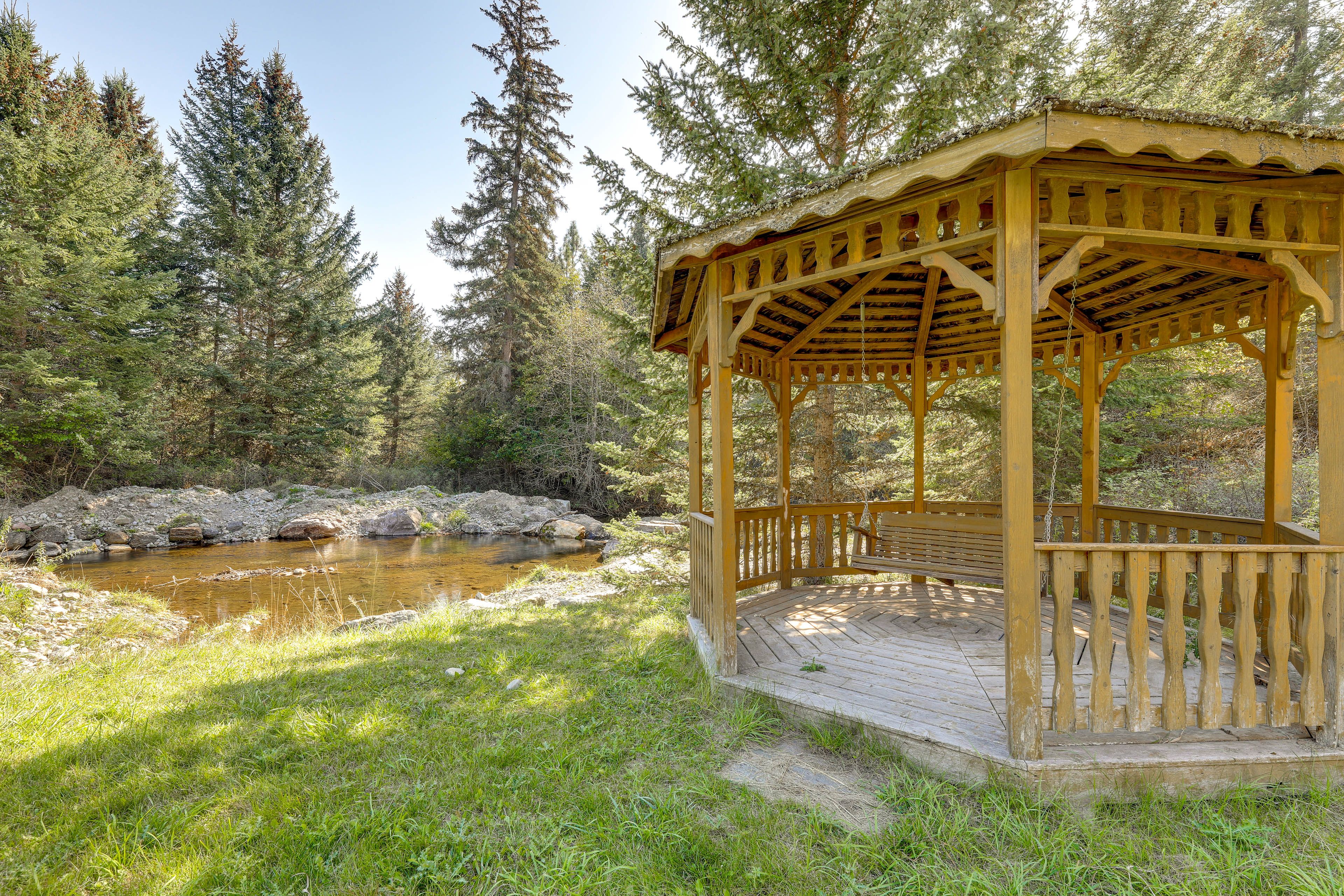 Gazebo | Creek, Pond & Trail Access On-Site