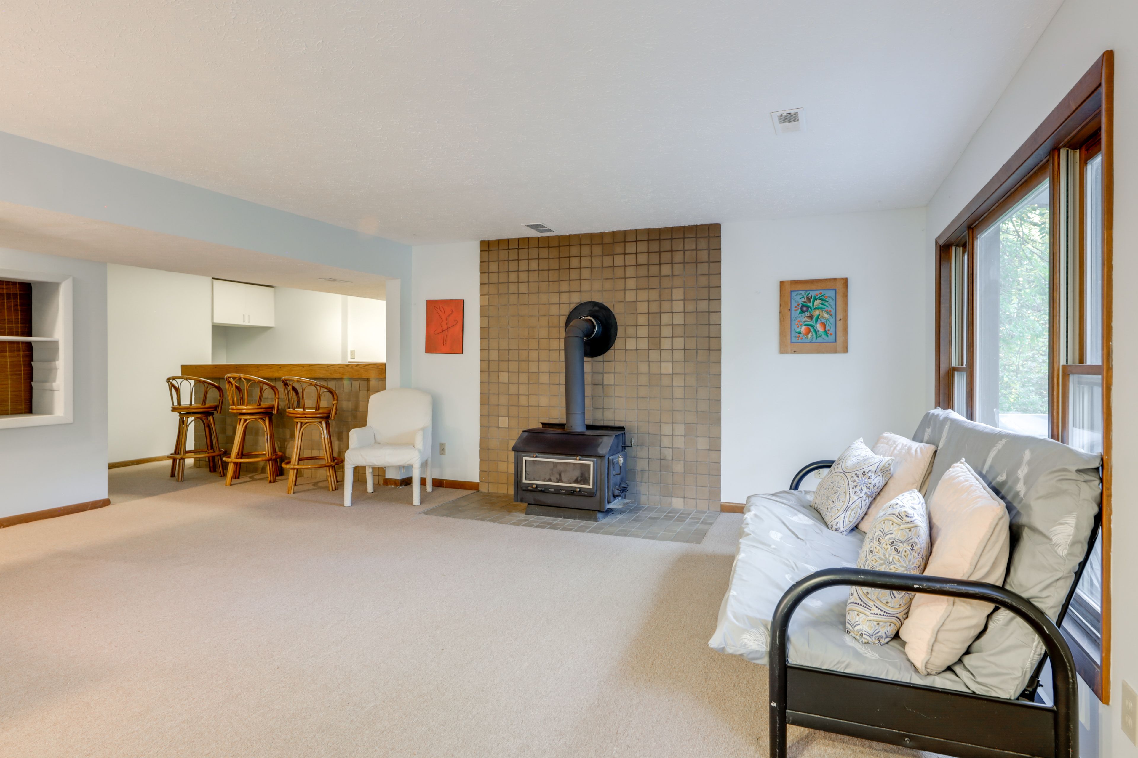 Multiple Living Spaces | Bar Area | Smart TVs w/ Roku