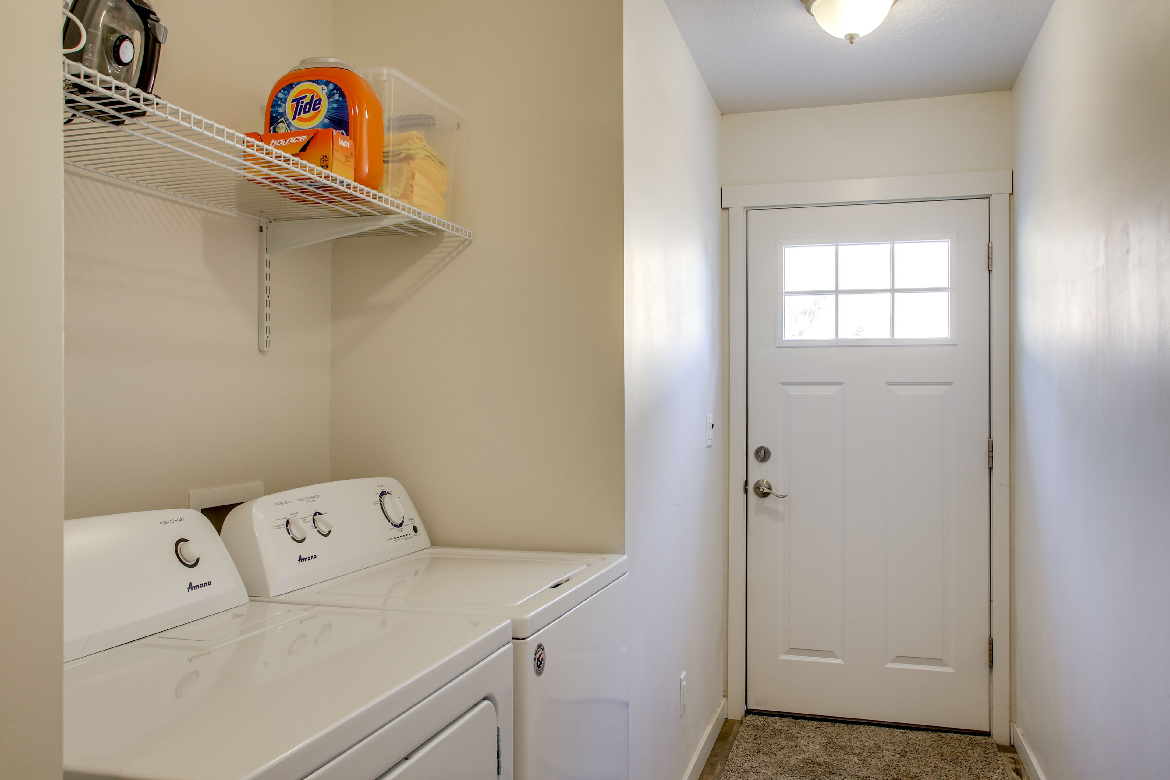 Washer & Dryer | Laundry Detergent Provided
