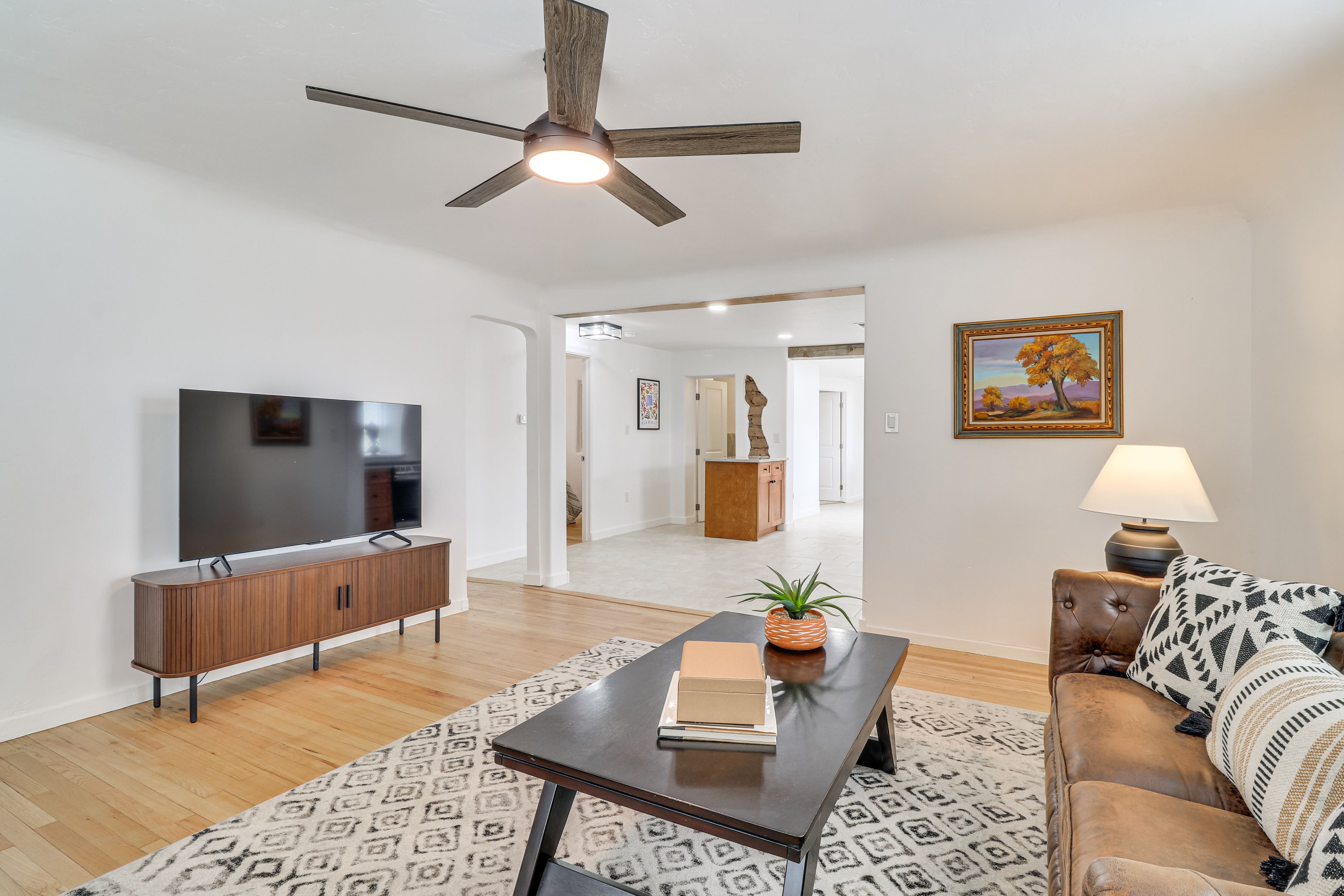 Living Room | Smart TV | Single-Story Home