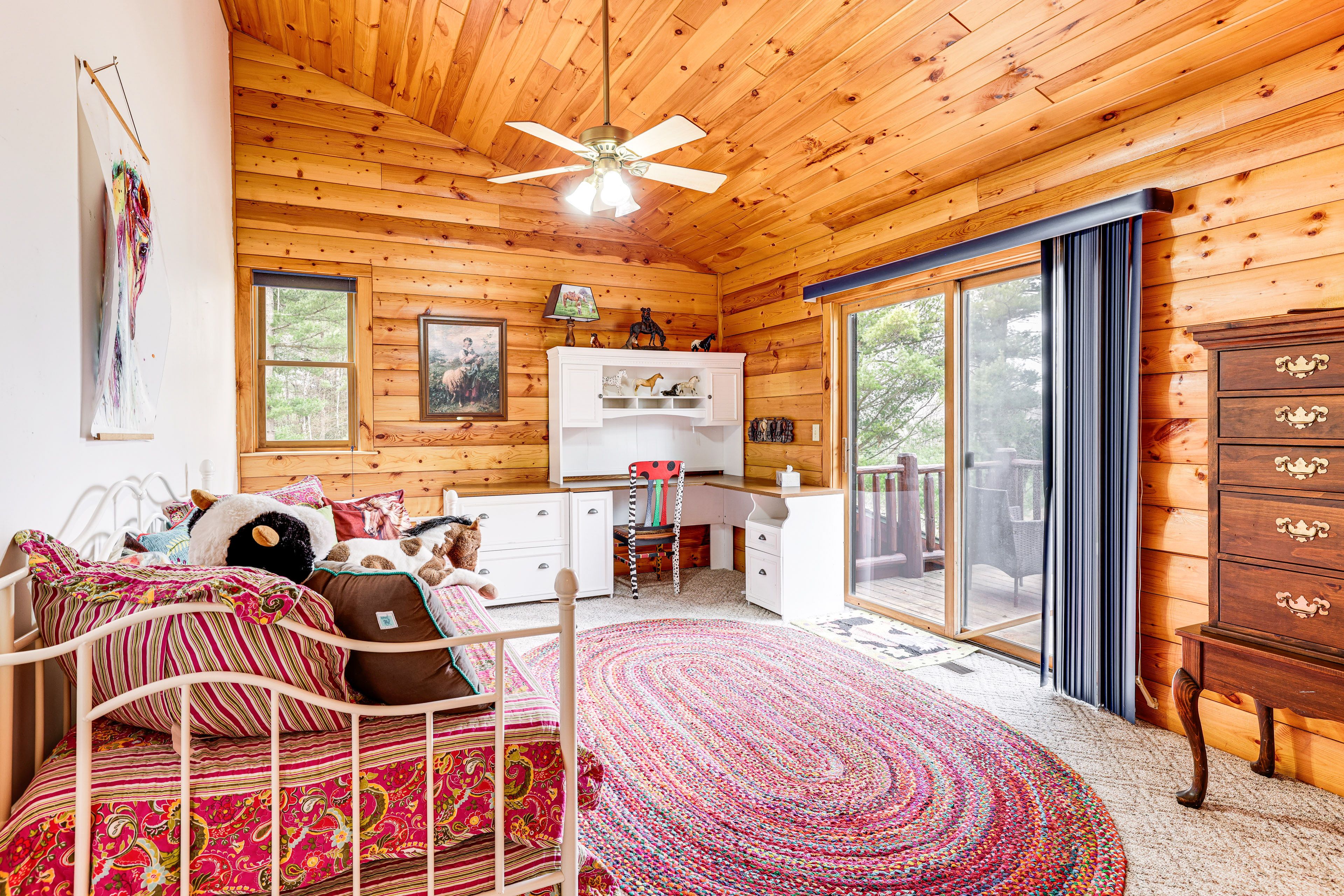 Bedroom 3 | Twin Daybed w/ Twin Trundle | 2nd Level | Balcony Access