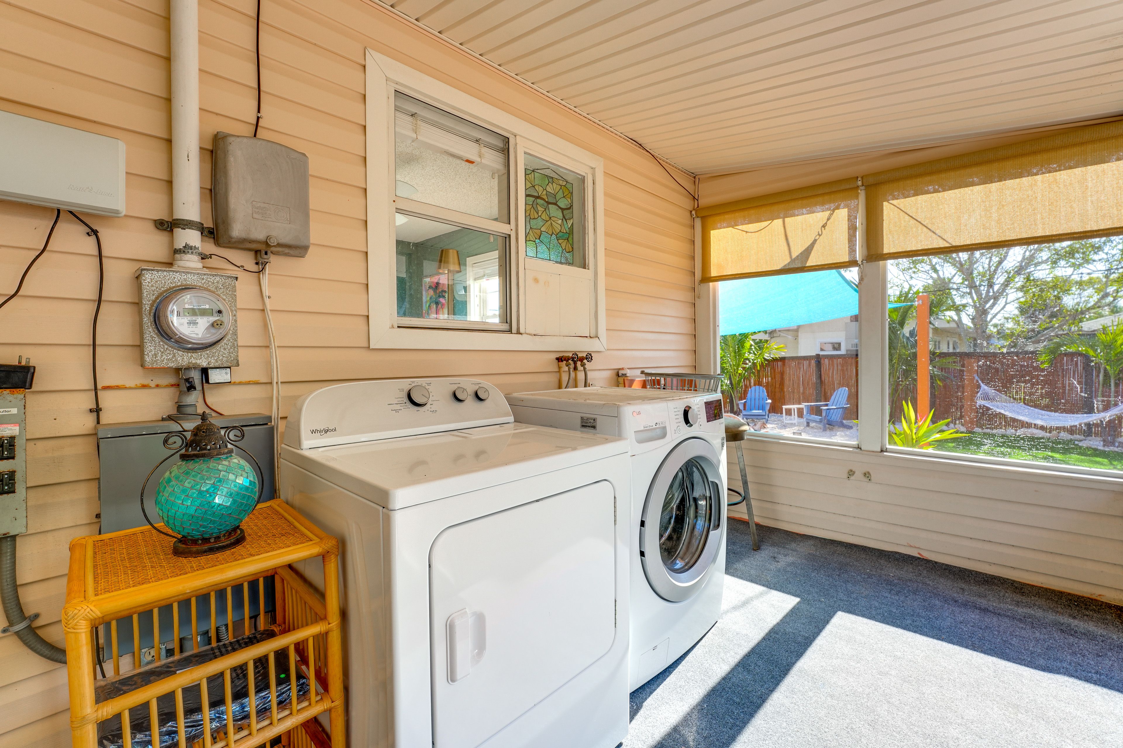 House Exterior | Laundry