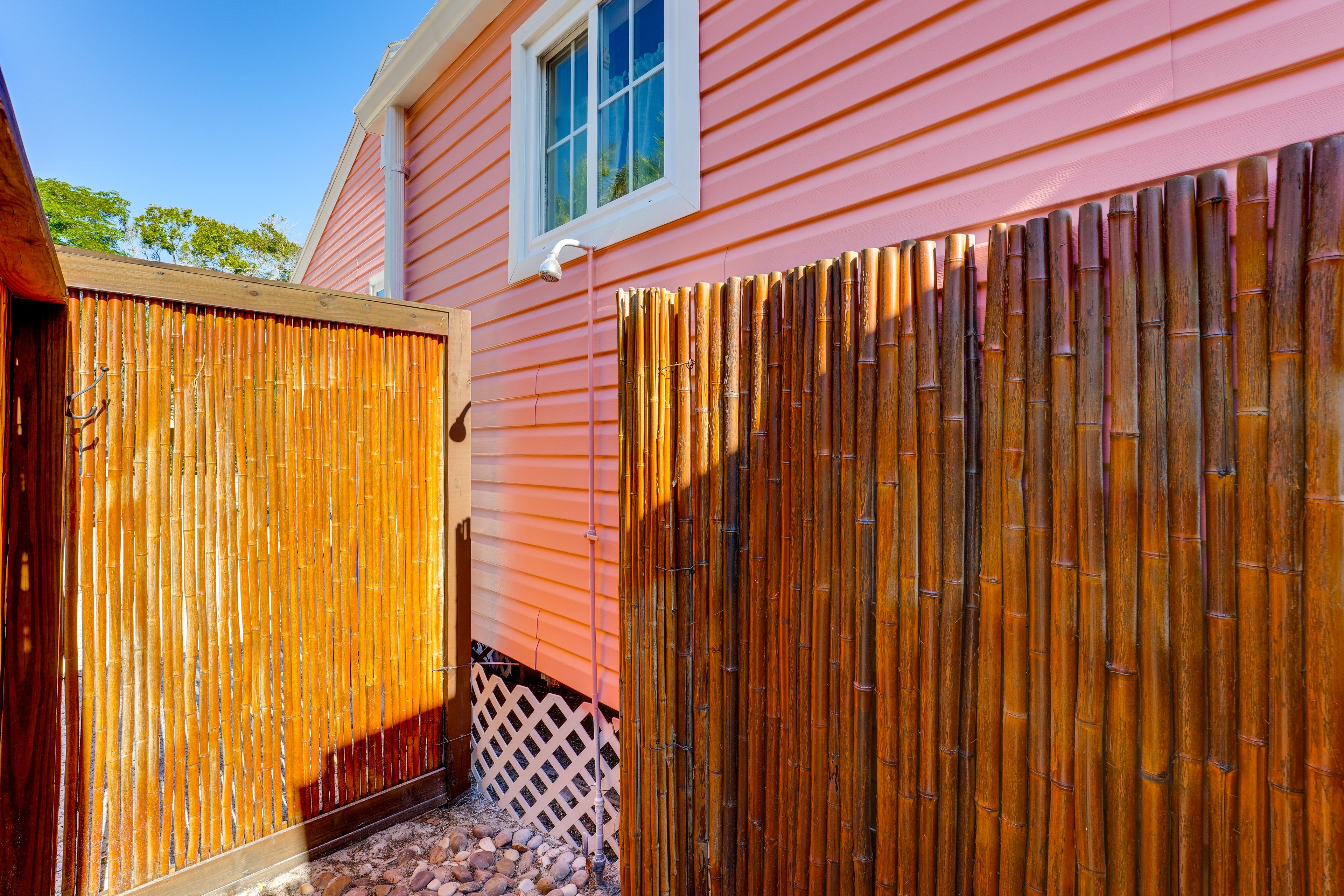 House Exterior | Shower