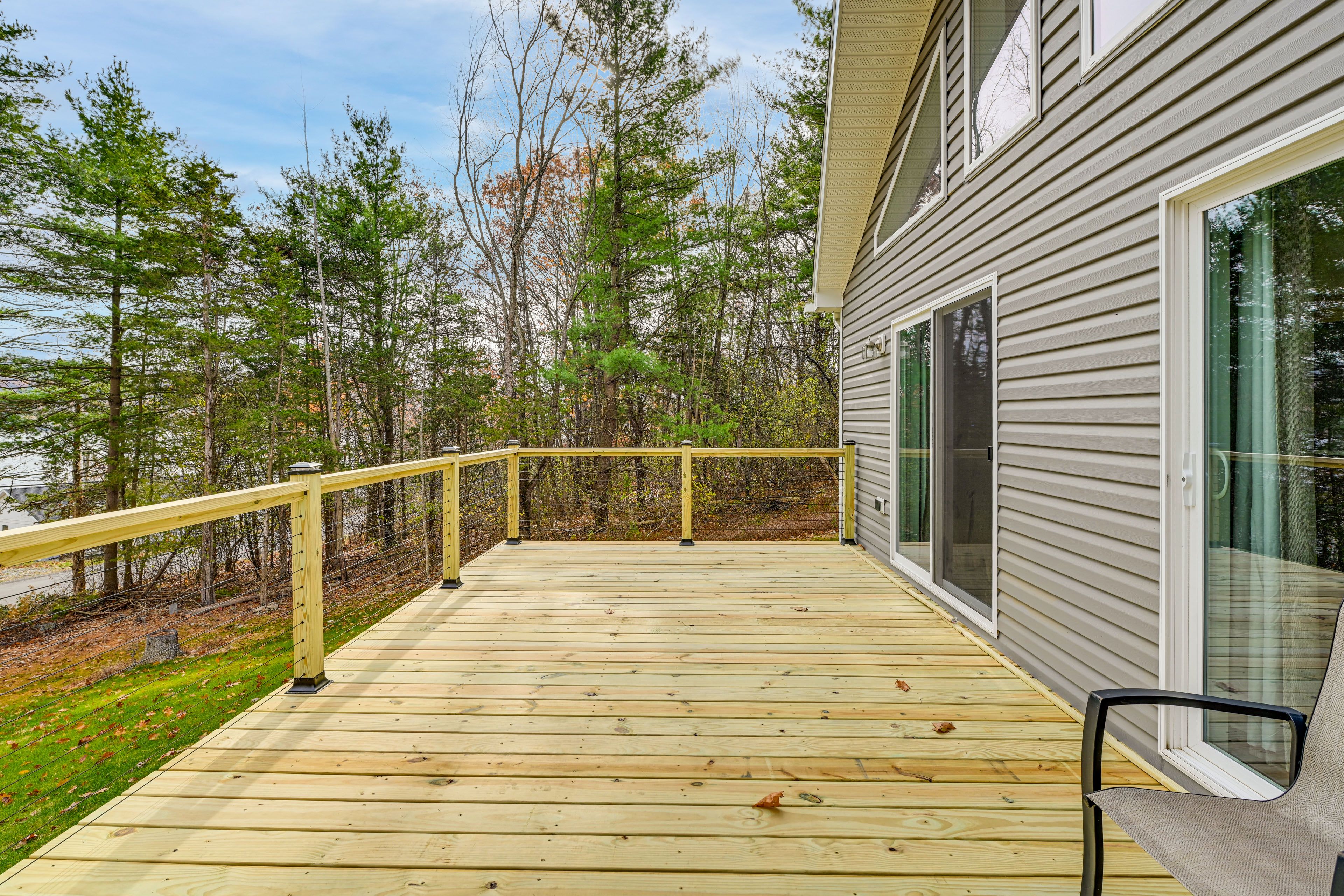 Deck | Lake & Mountain Views