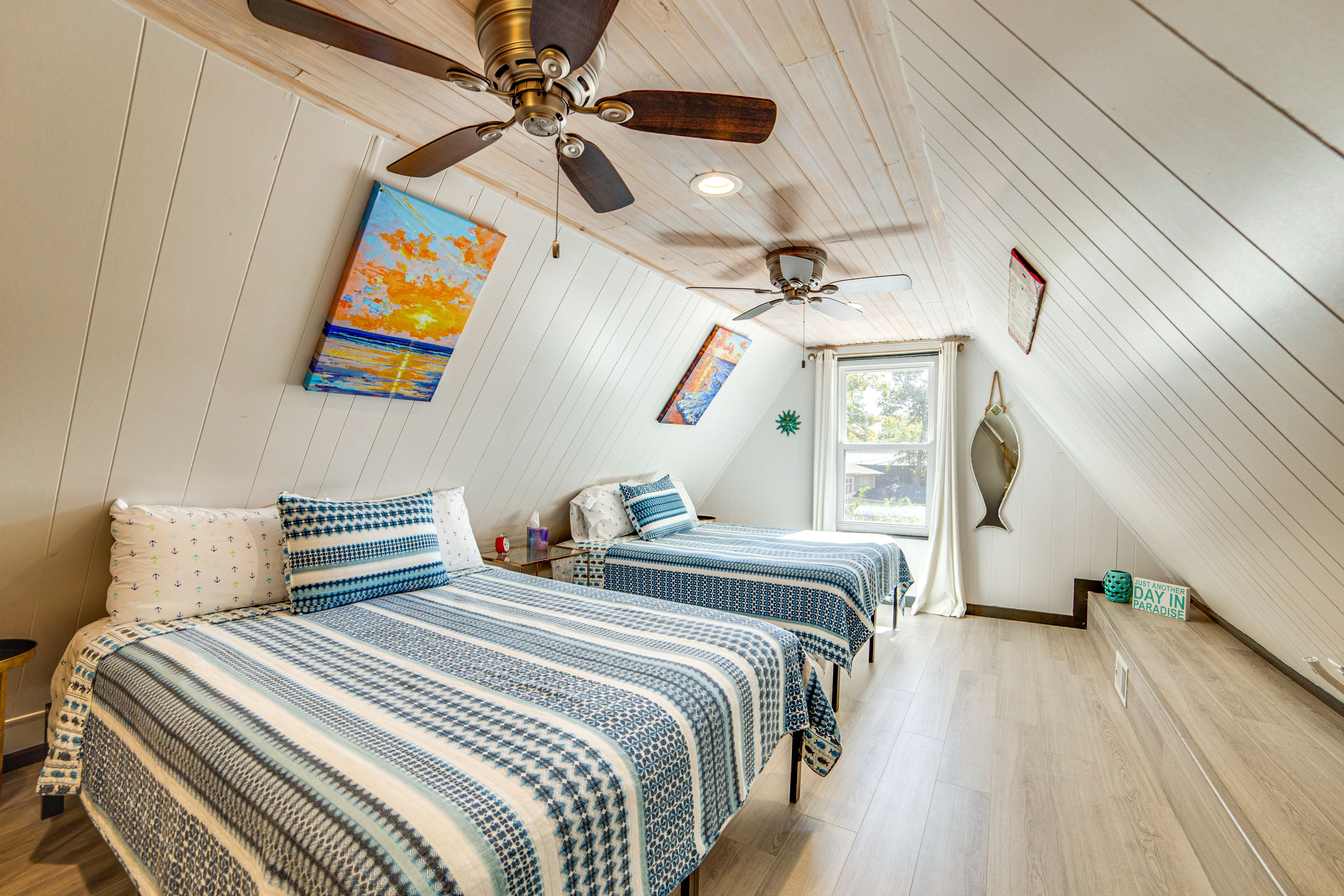 Bedroom | 2nd Floor | 2 Full Beds | Linens Provided