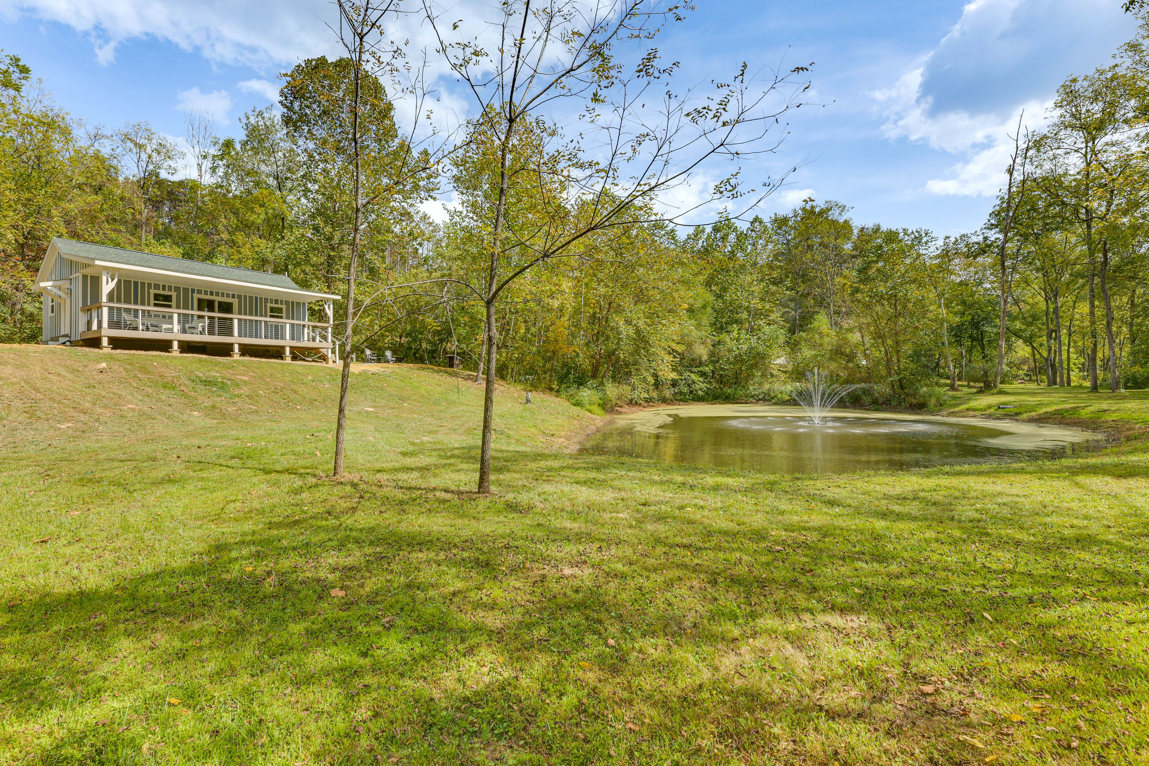 Logan Vacation Rental | 2BR | 1BA | 525 Sq Ft | 3 Steps to Enter
