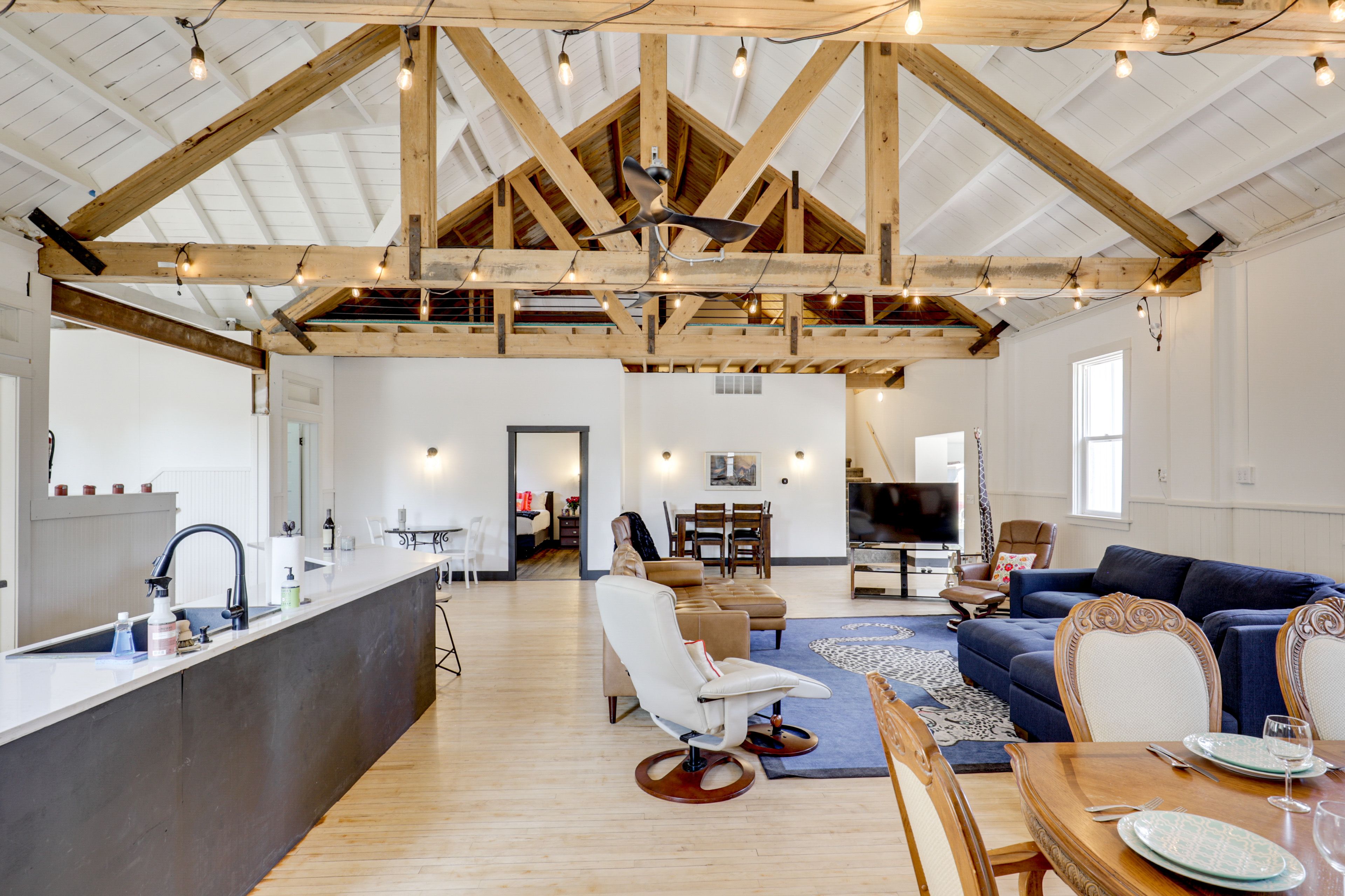 Living Room | Free WiFi | Central Heating & Air Conditioning | Main Level