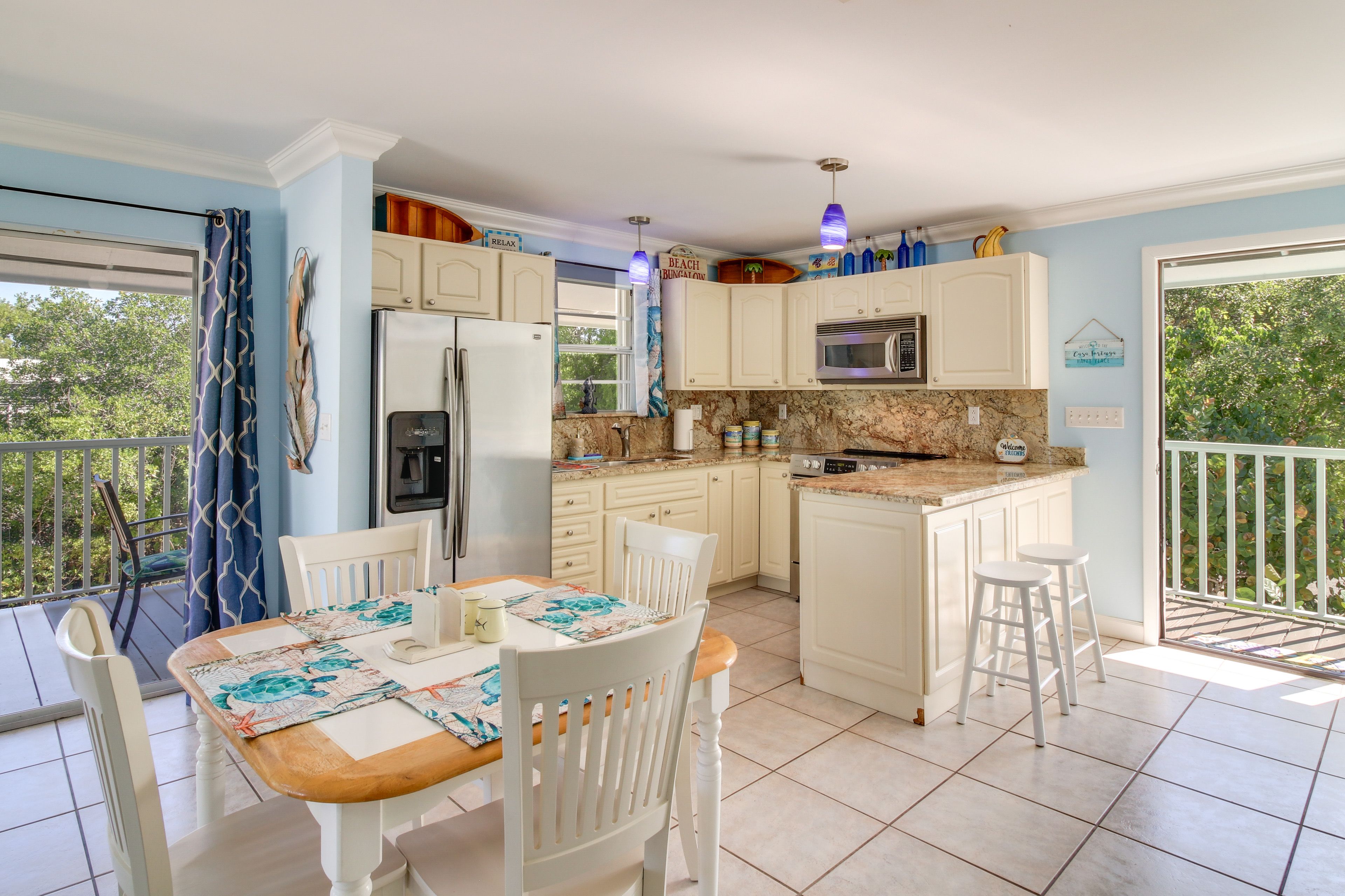 Kitchen & Dining Area | Central Heating & A/C