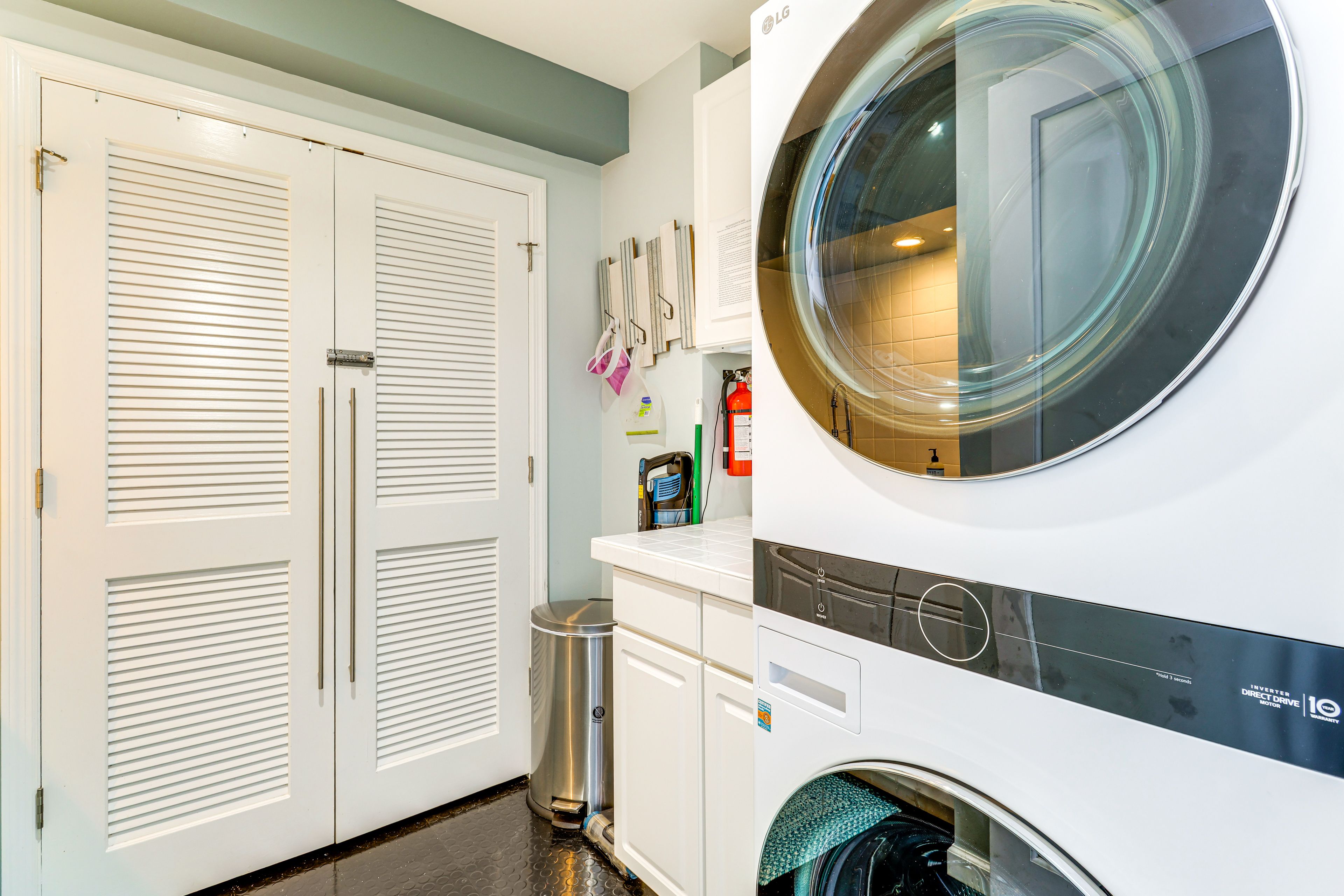 Laundry Area | 1st Floor | Washer/Dryer | Beach Gear | Boogie Boards