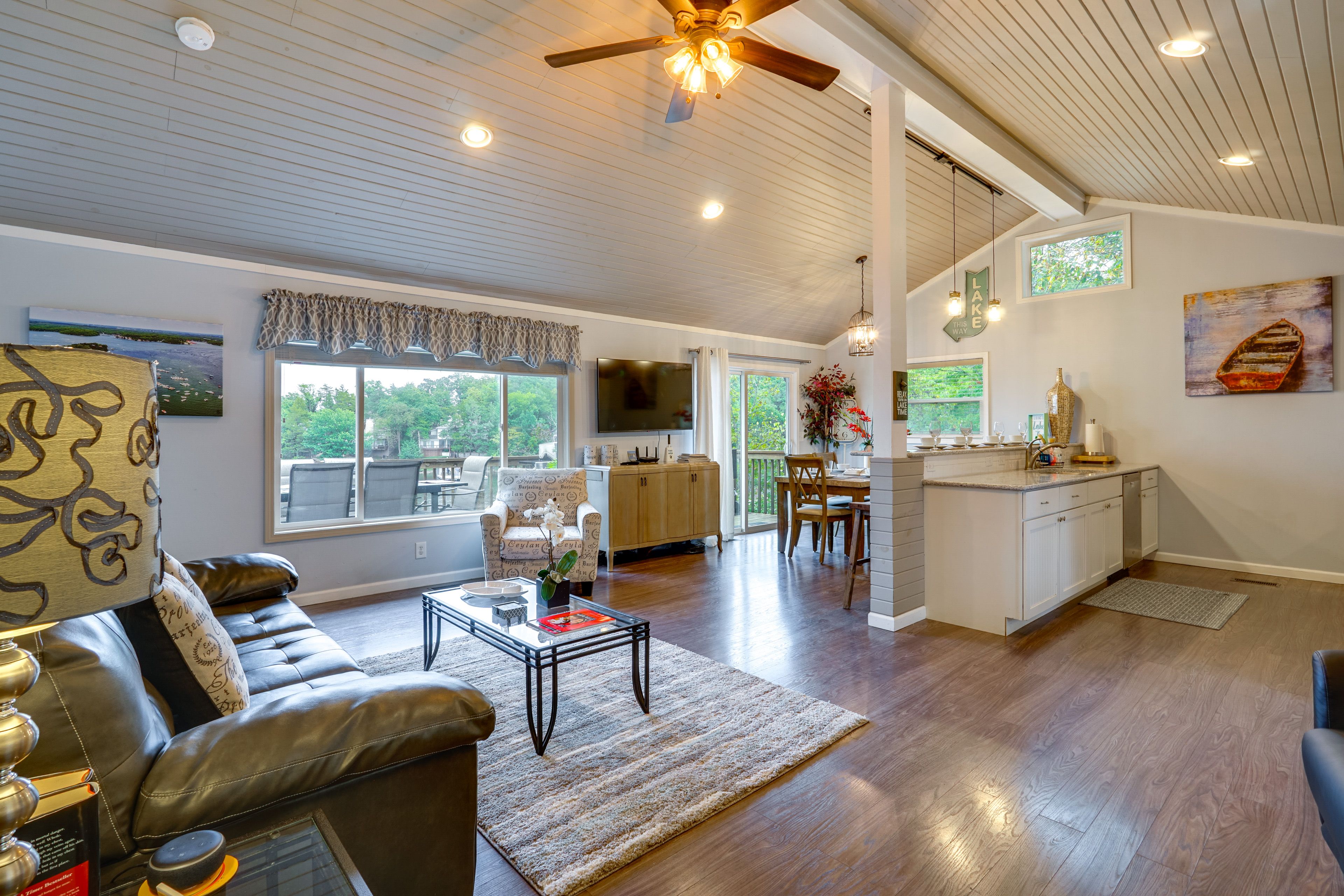 Living Room 1 | Main Level | Queen Sleeper Sofa | Smart TV