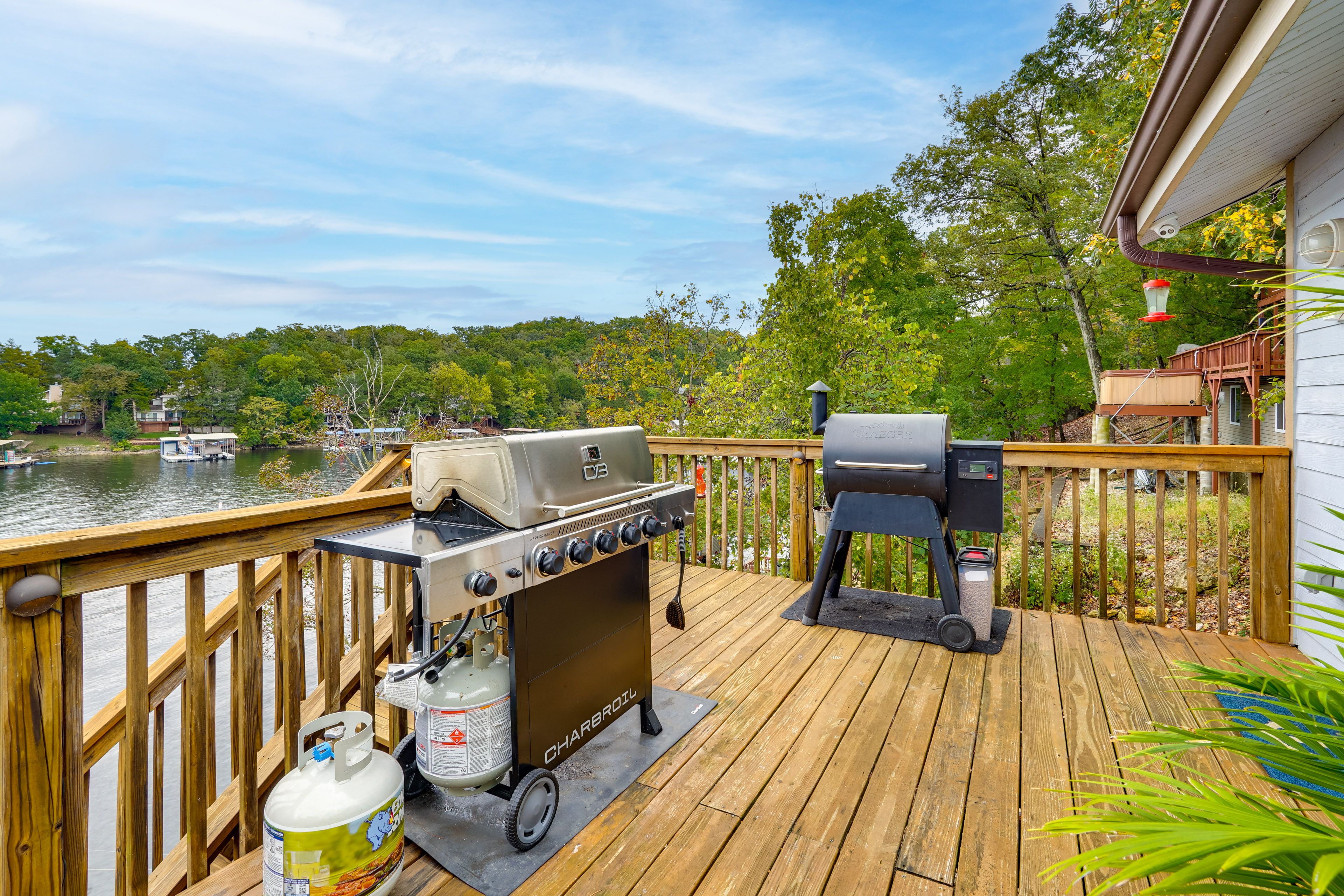 Furnished Decks w/ Seating | Grills | Dining Tables | Hammock | Lounging Chairs