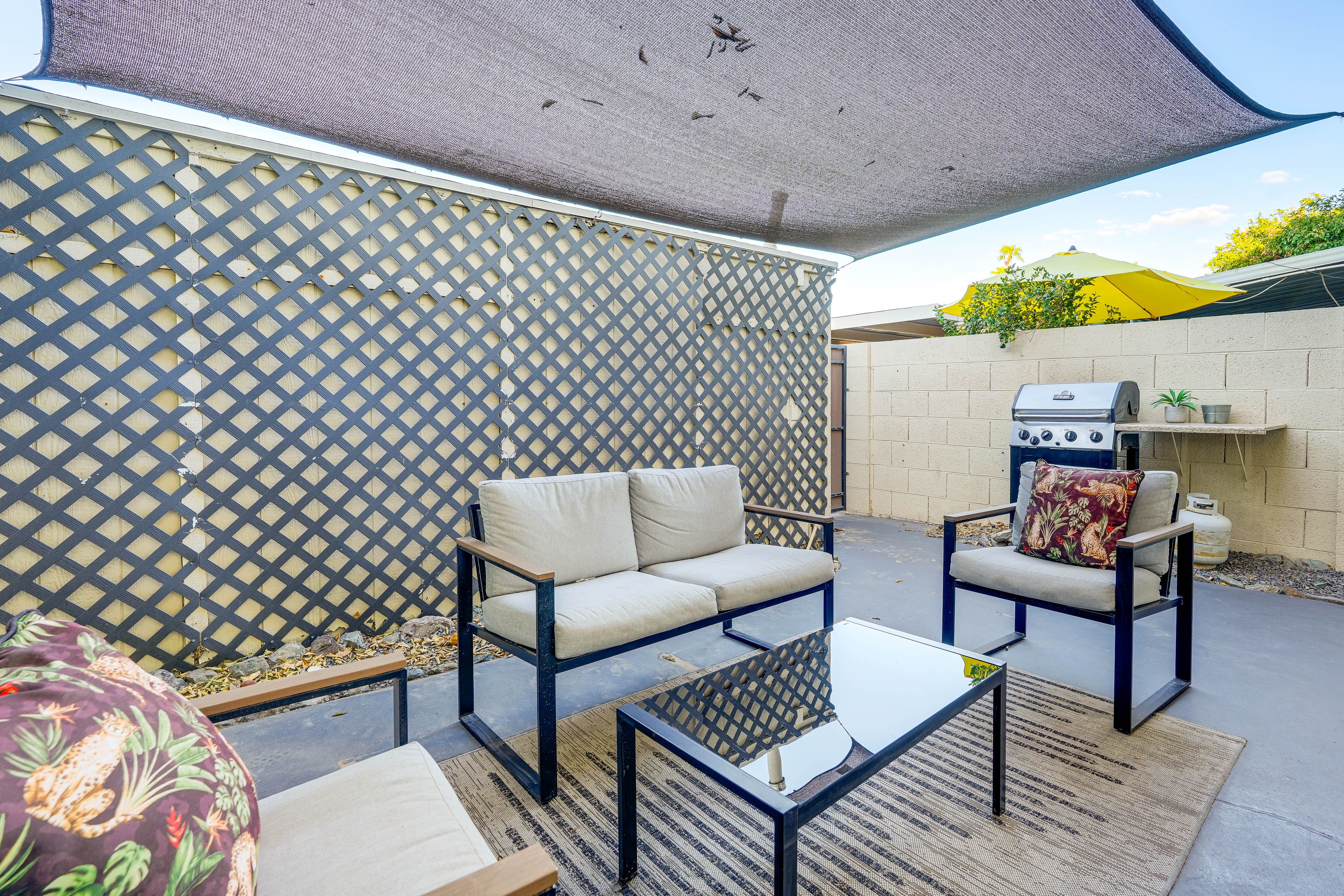 Scottsdale Vacation Rental | 3BR | 2.5BA | 1,600 Sq Ft | Steps to Enter