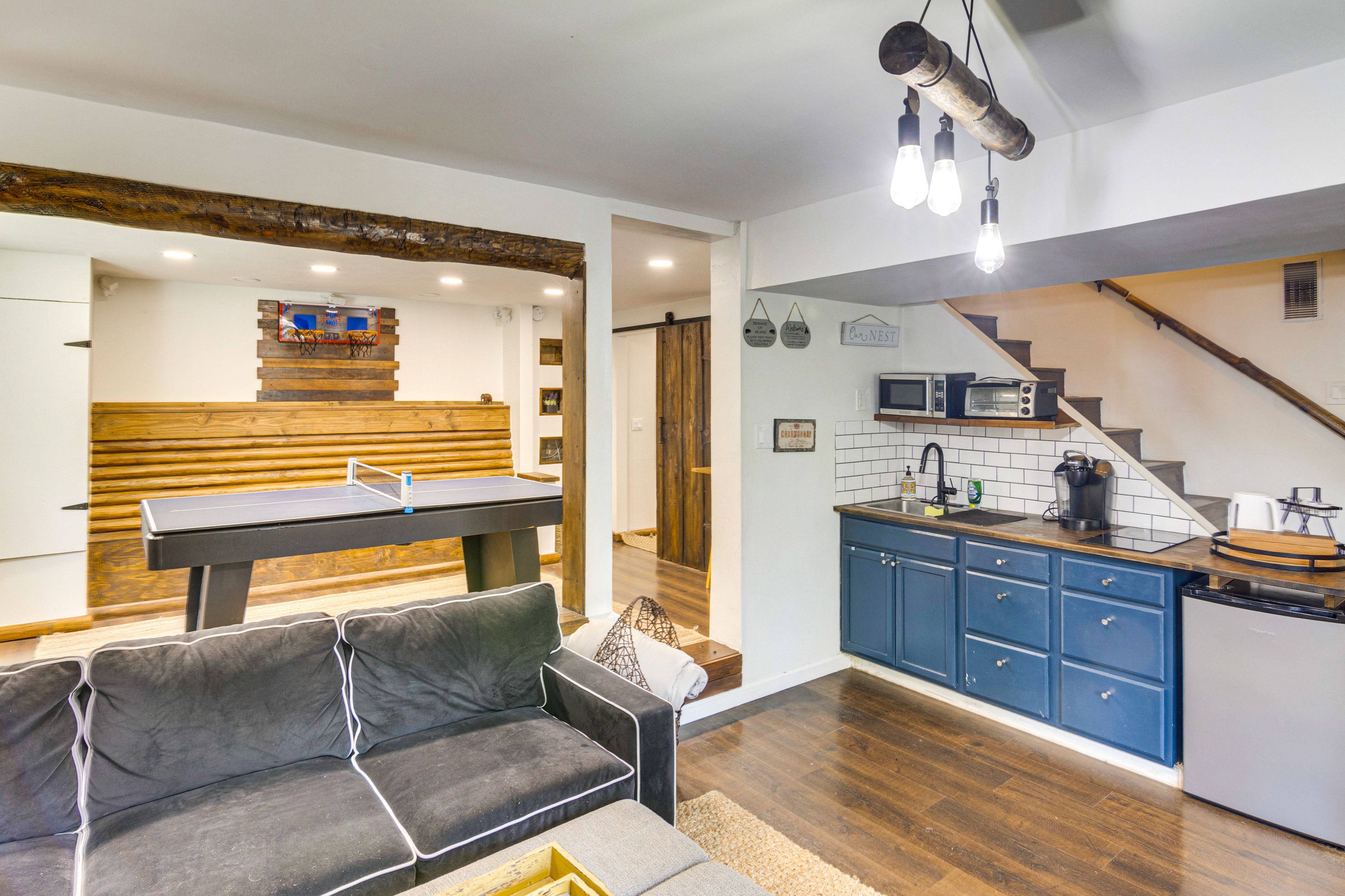 Living Room | Central A/C & Heat | Free WiFi