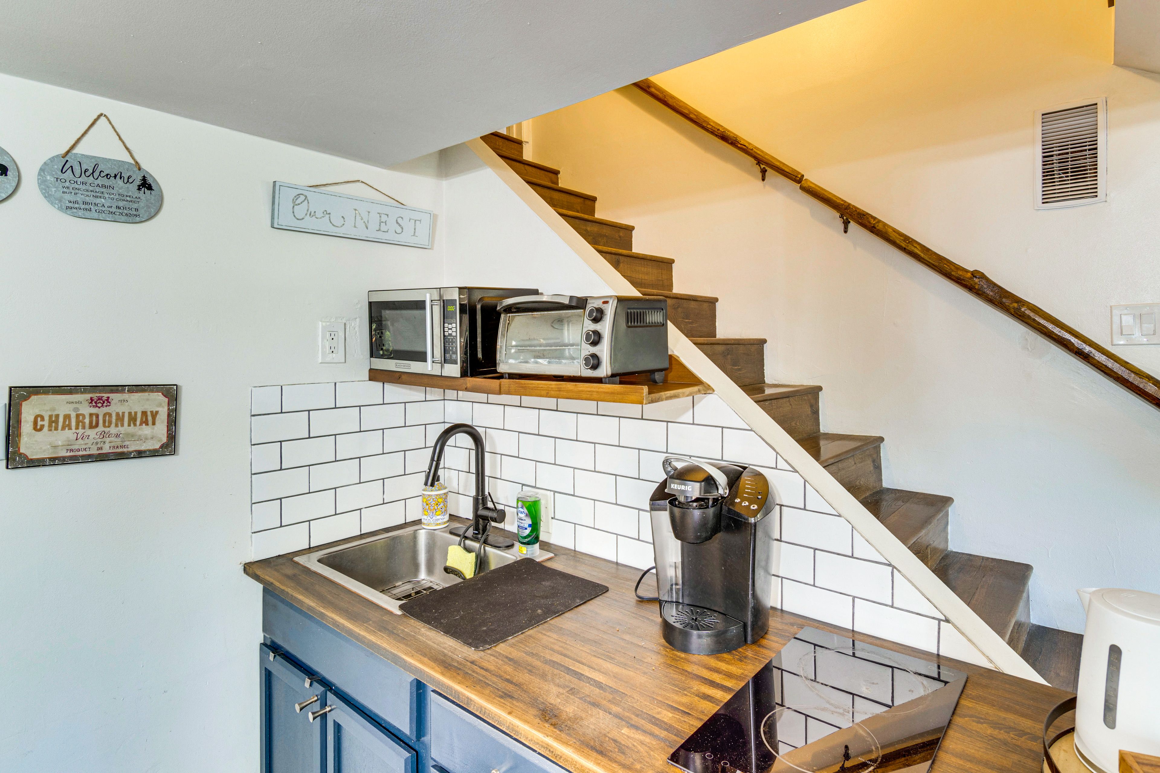 Kitchenette | Toaster Oven | Keurig Coffee Maker