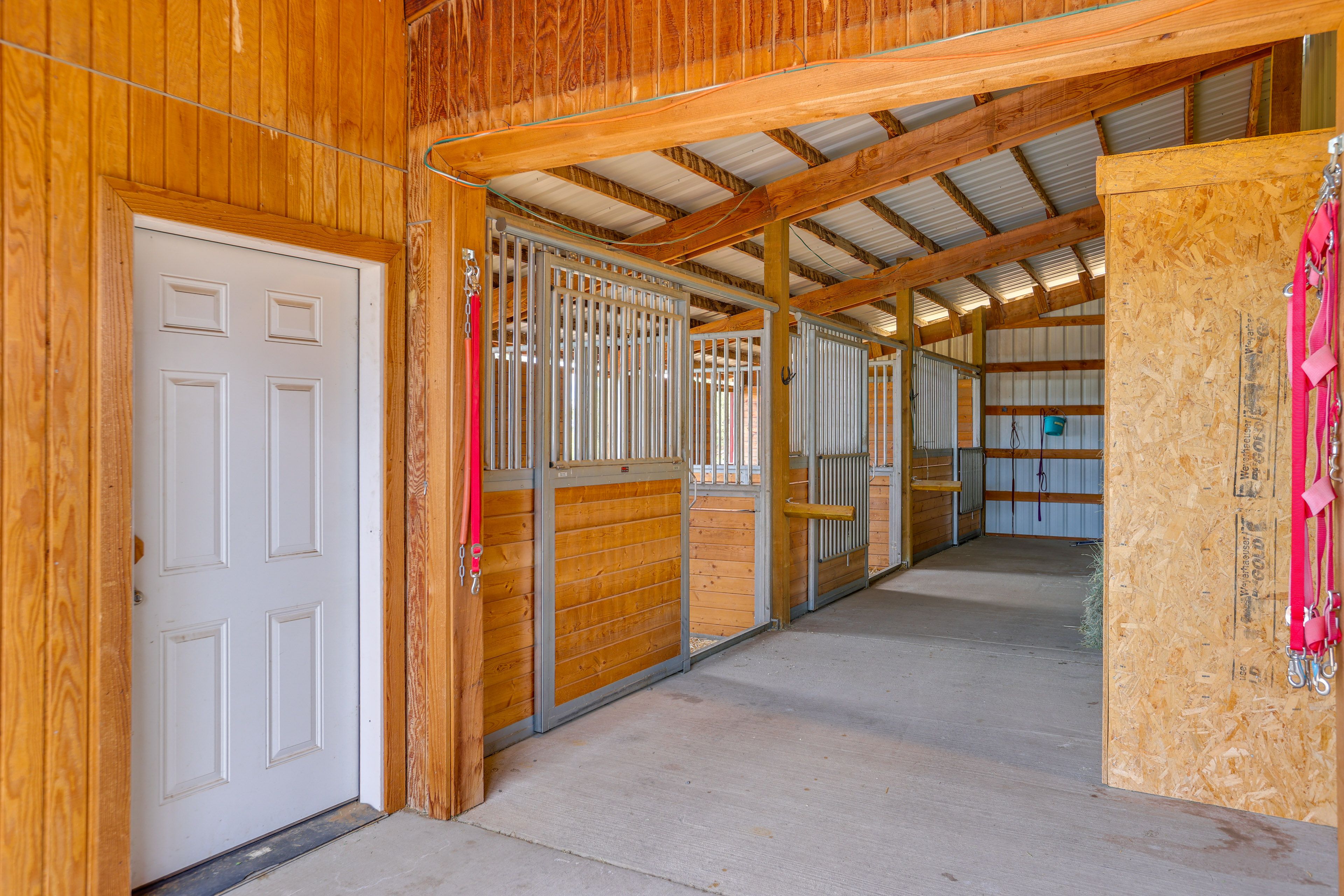 2 Horse Stalls On-Site
