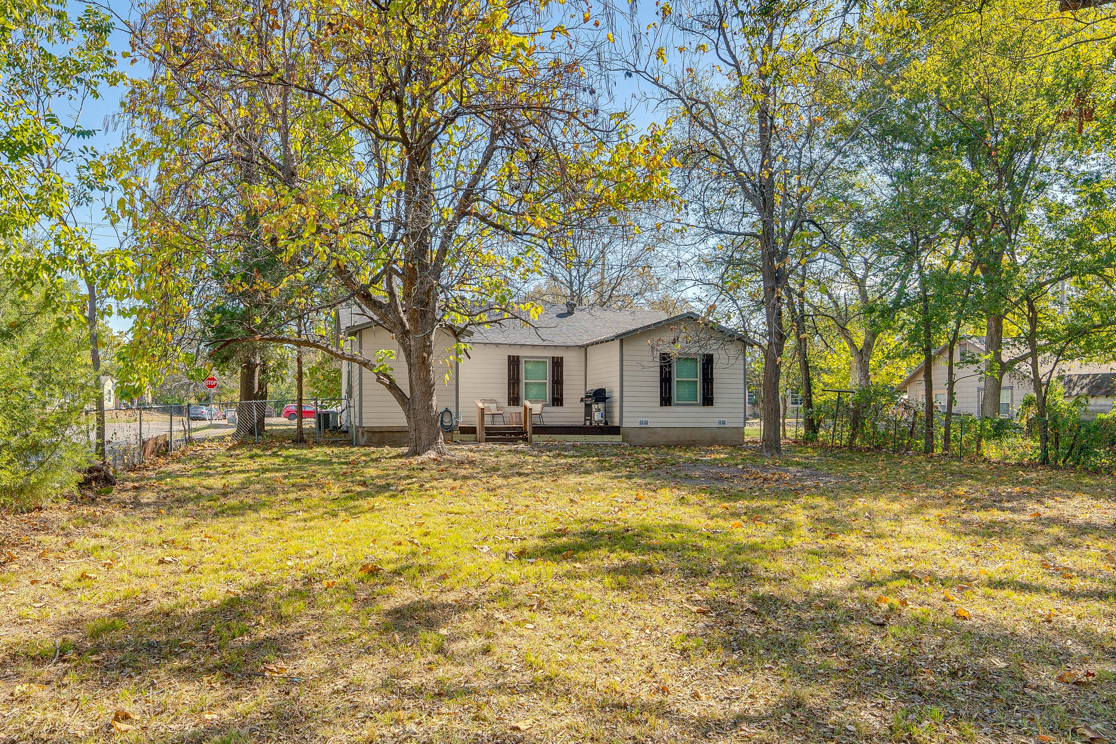 Private Backyard Area