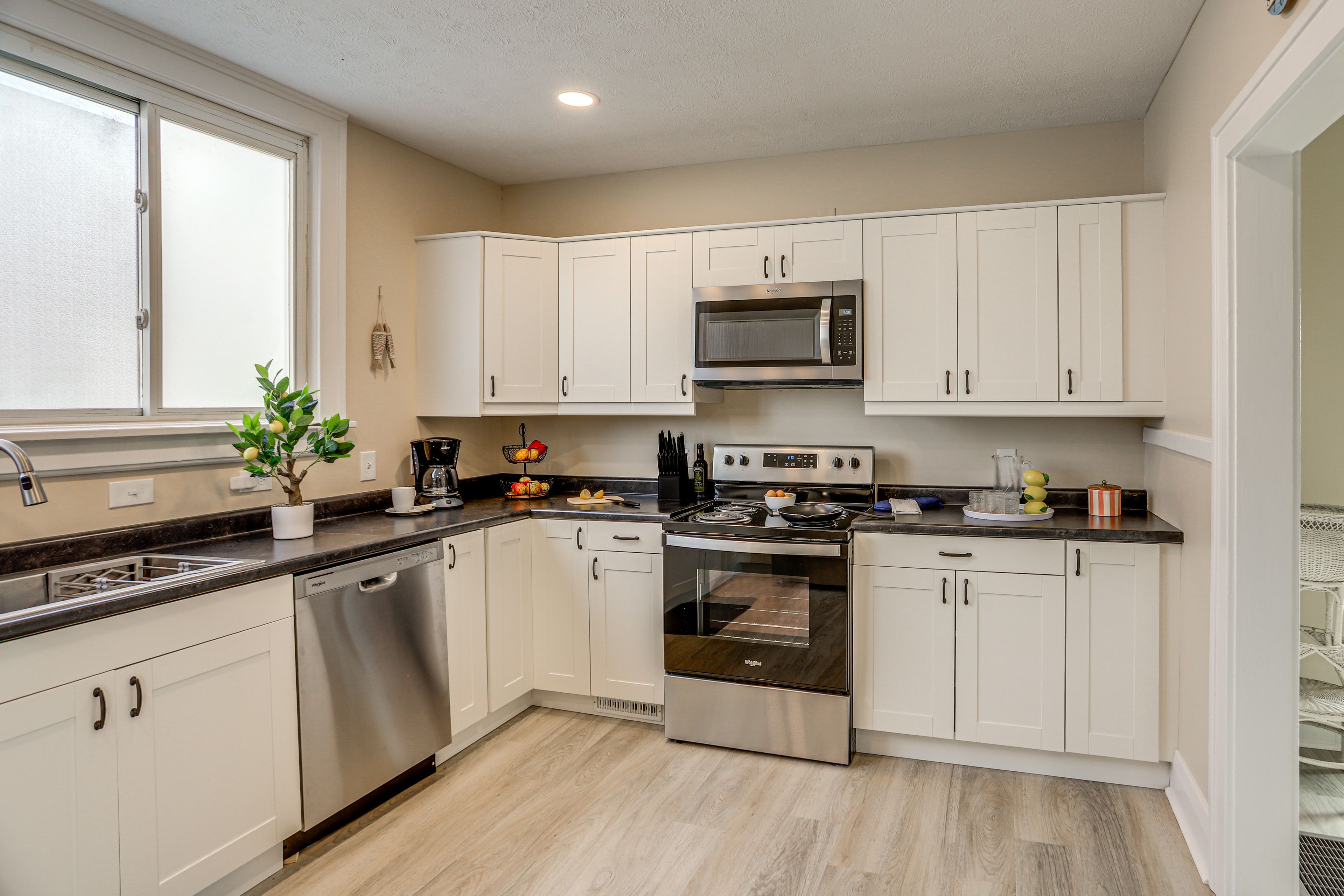 Kitchen | 1st Floor | Drip Coffee Maker | Blender | Toaster | Cooking Basics