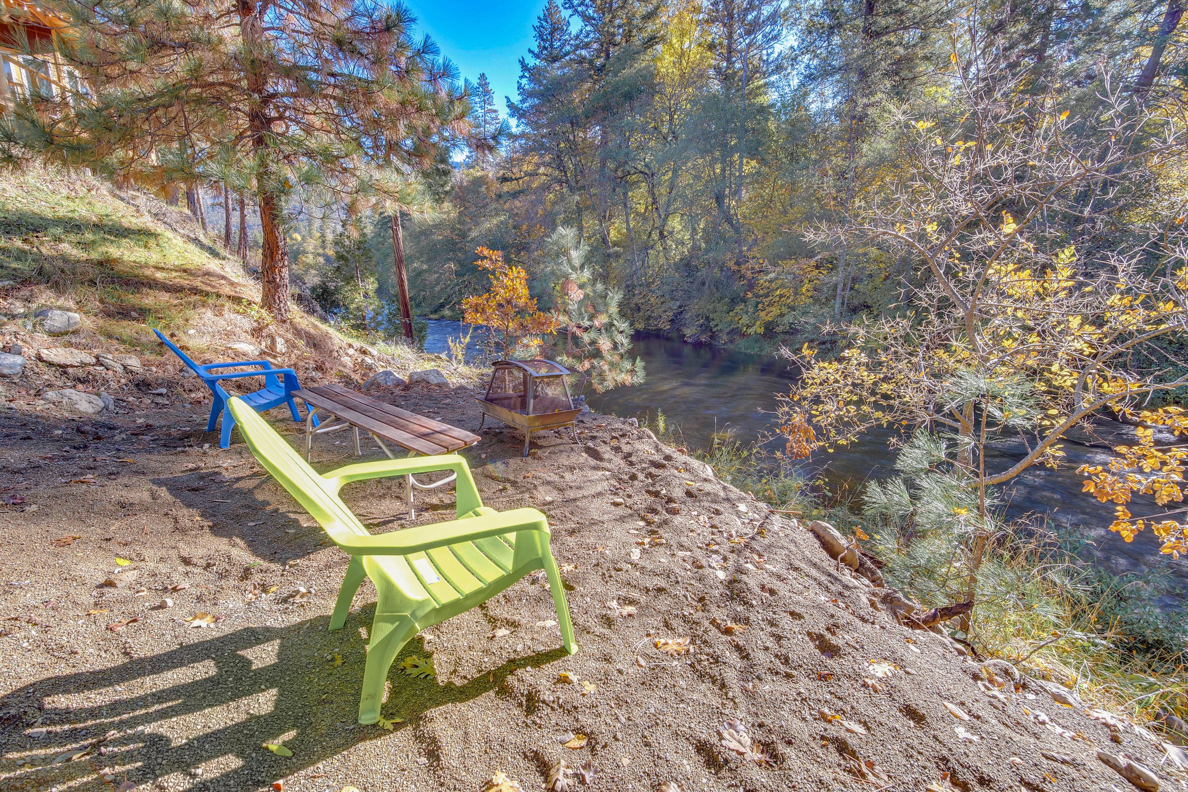 Riverfront Seating Area | Fire Pit