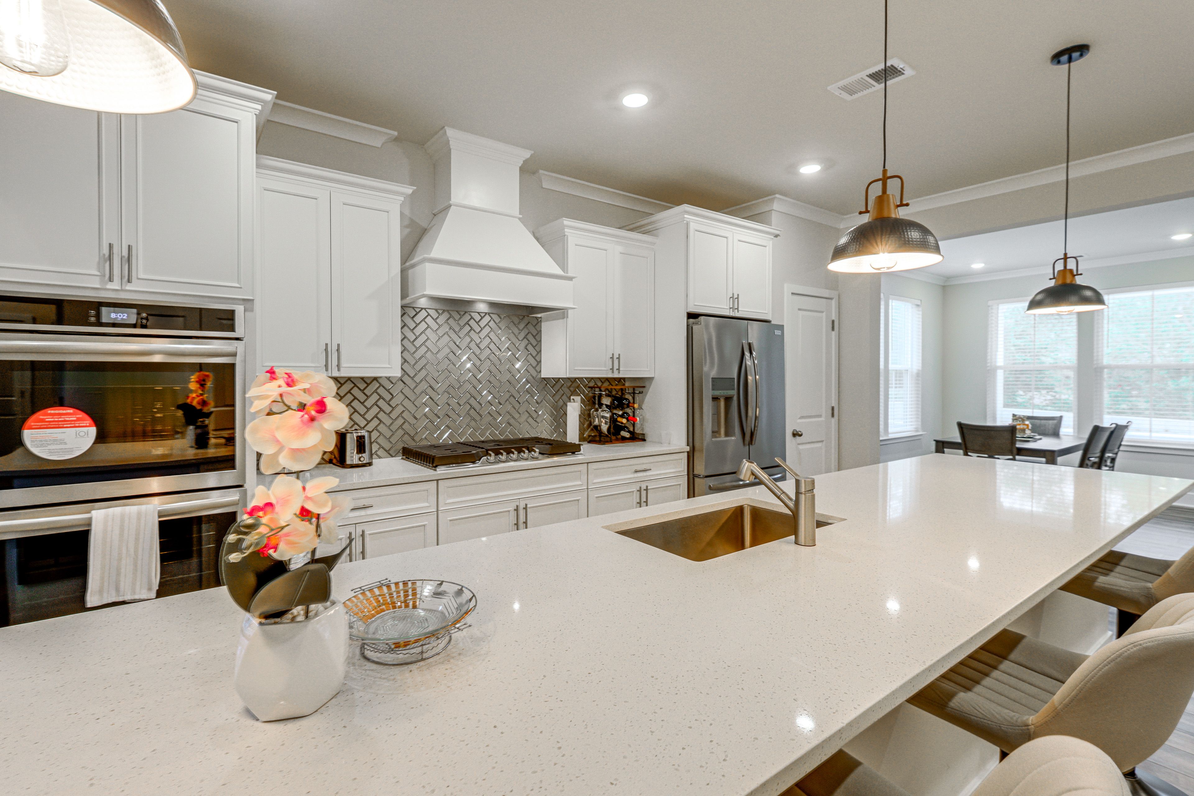Property Interior | 2-Story Townhome | Free WiFi | Central A/C & Heating