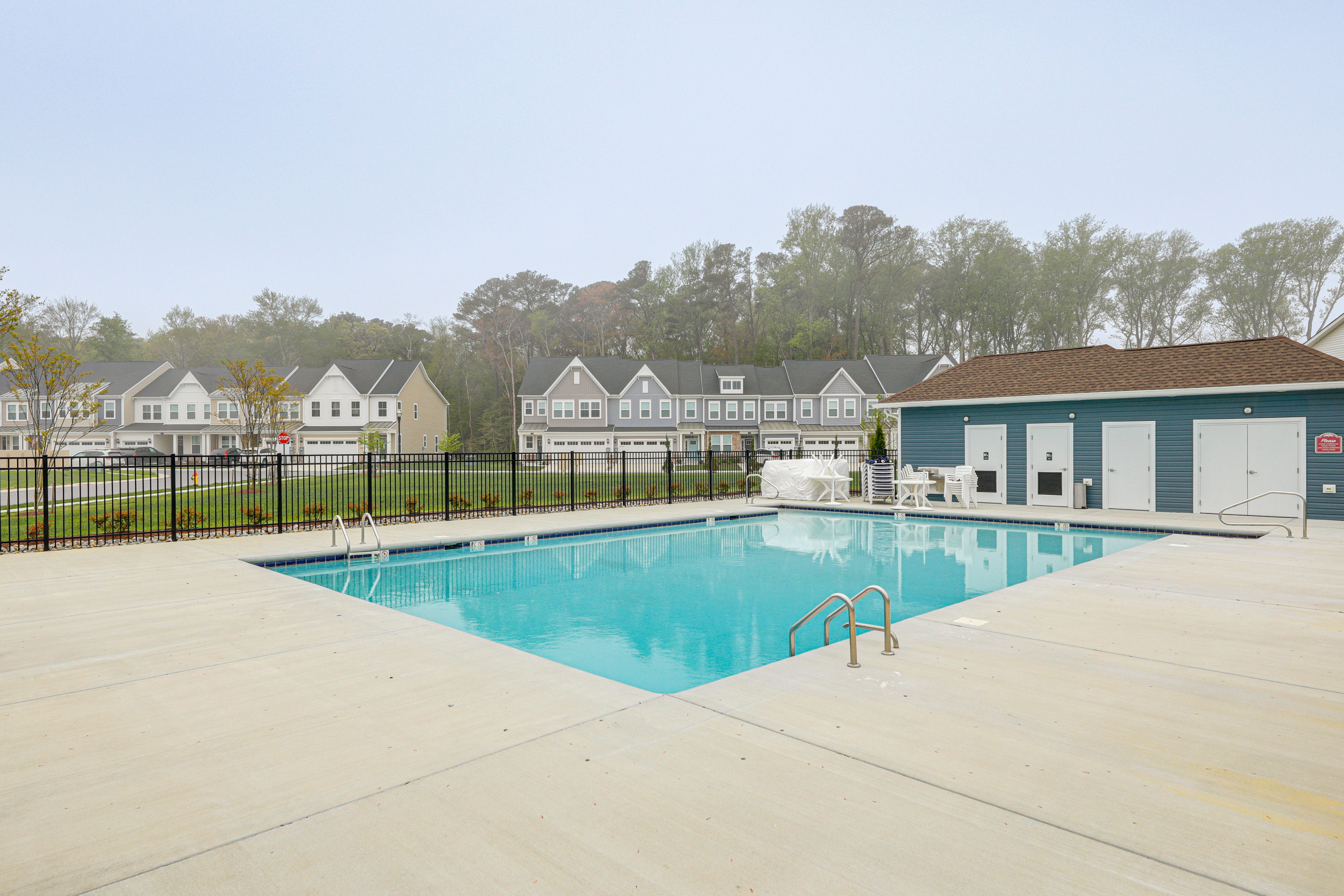 Milos Haven | Community Pool & On-Site Pond
