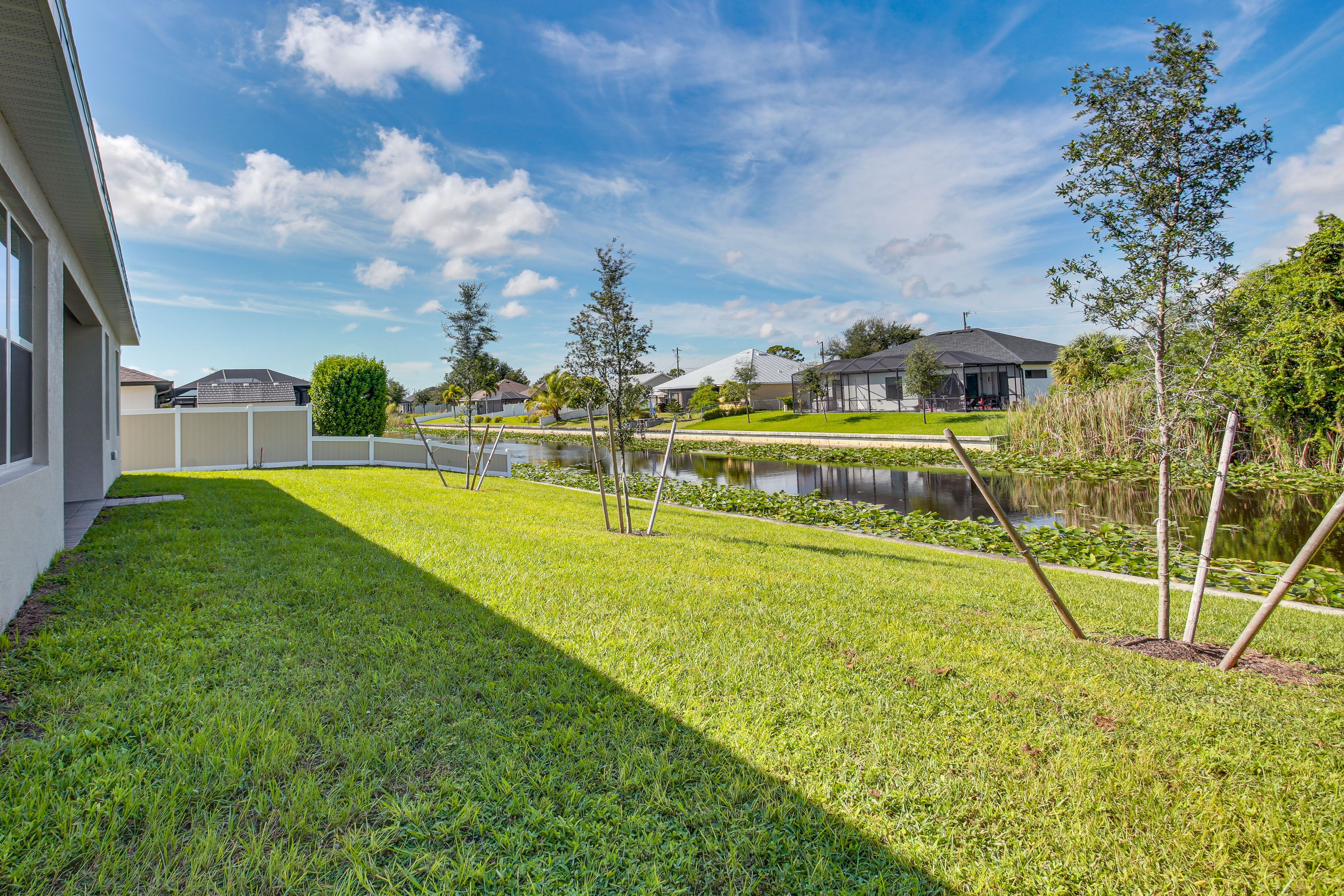 House Exterior | Private Backyard | Canal Views & Access