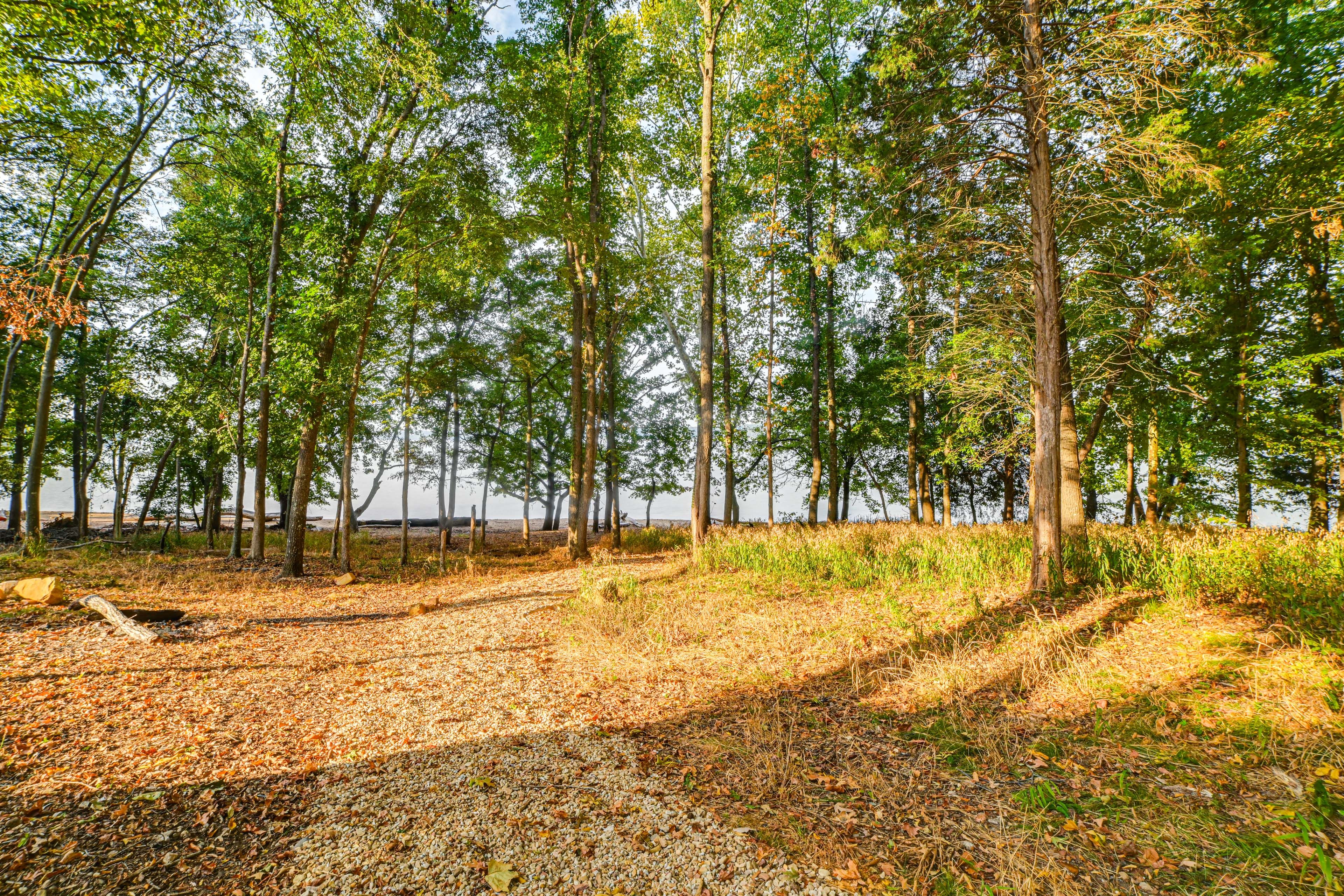 Steps to Lake Barkley